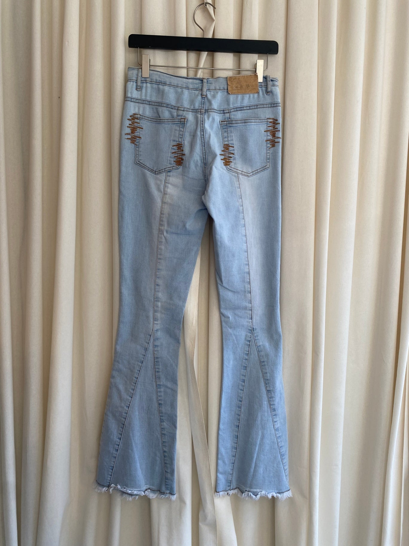 Jeans S bestickt