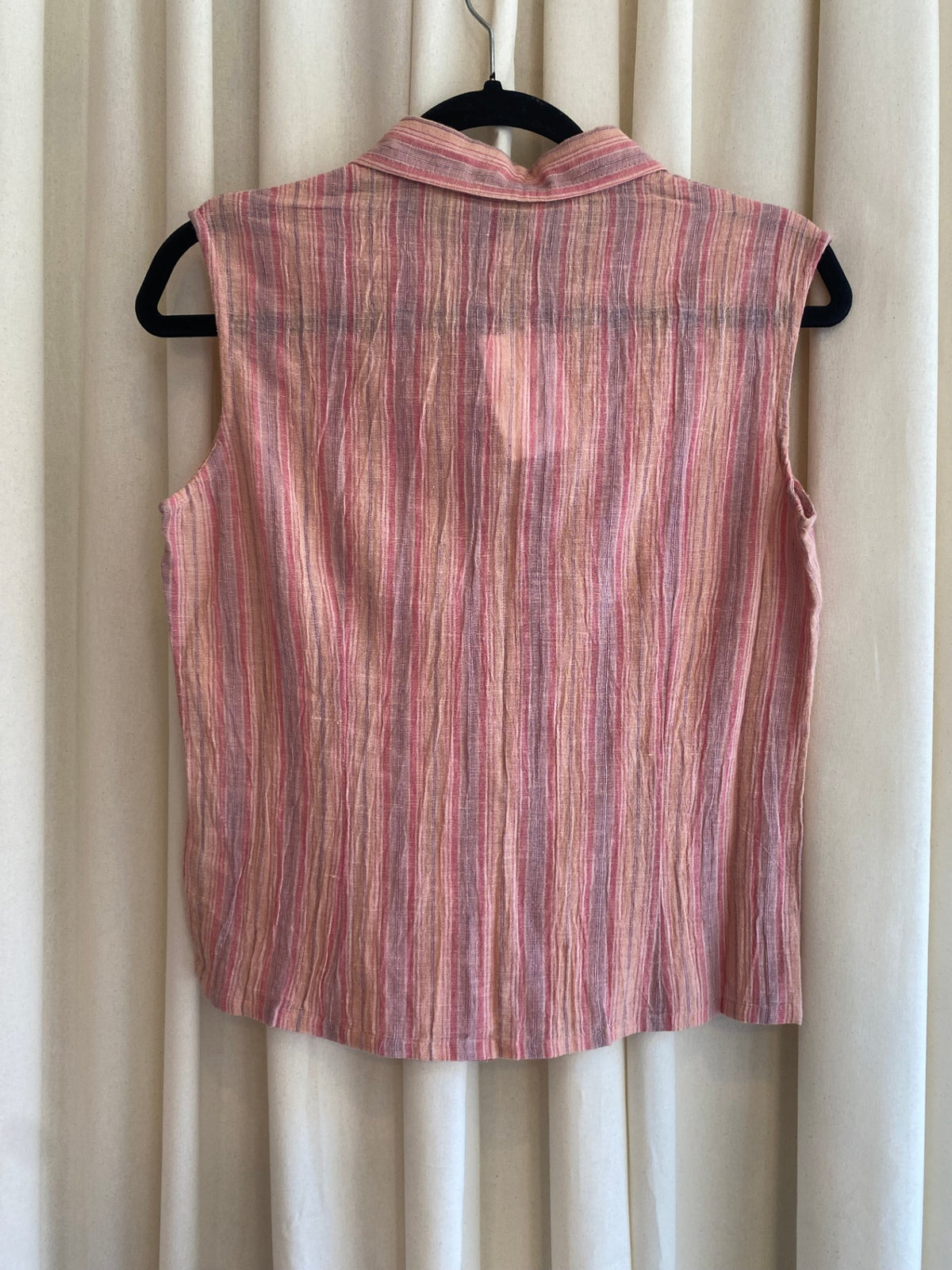 Bluse M Rosa gestreift