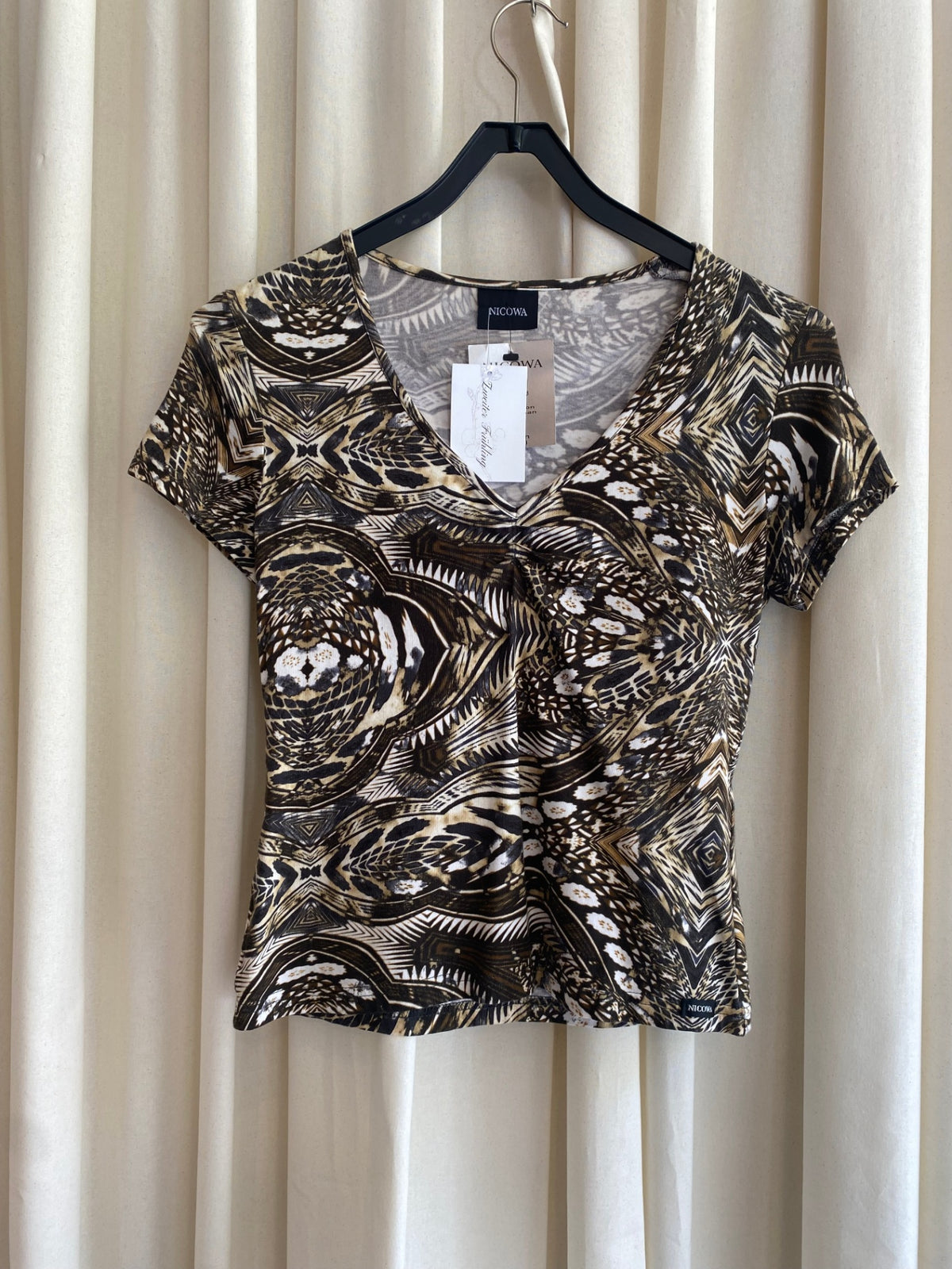 Tshirt S gemustert (Neu)