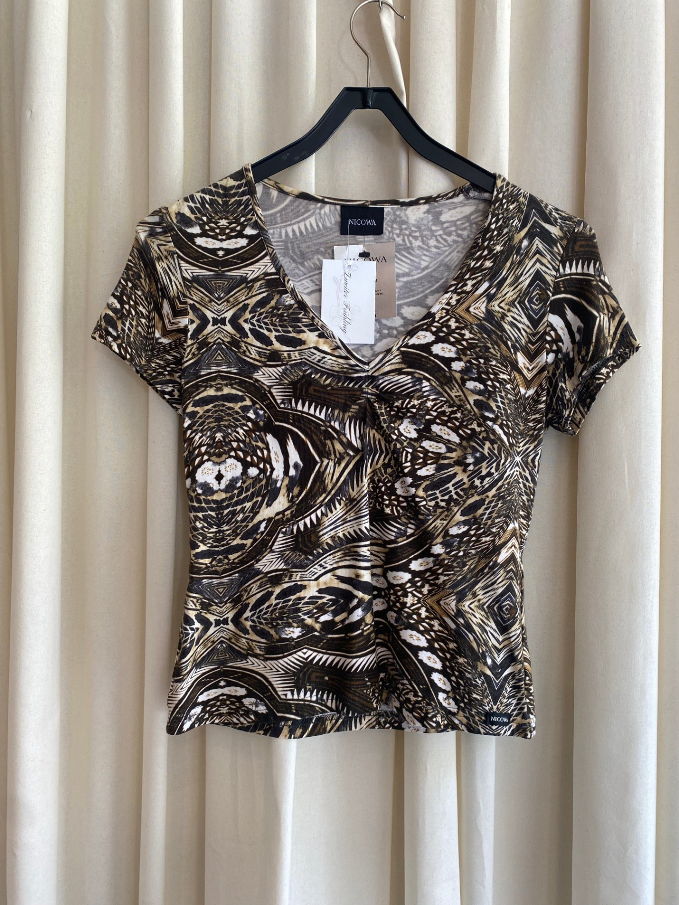 Tshirt S gemustert (Neu)