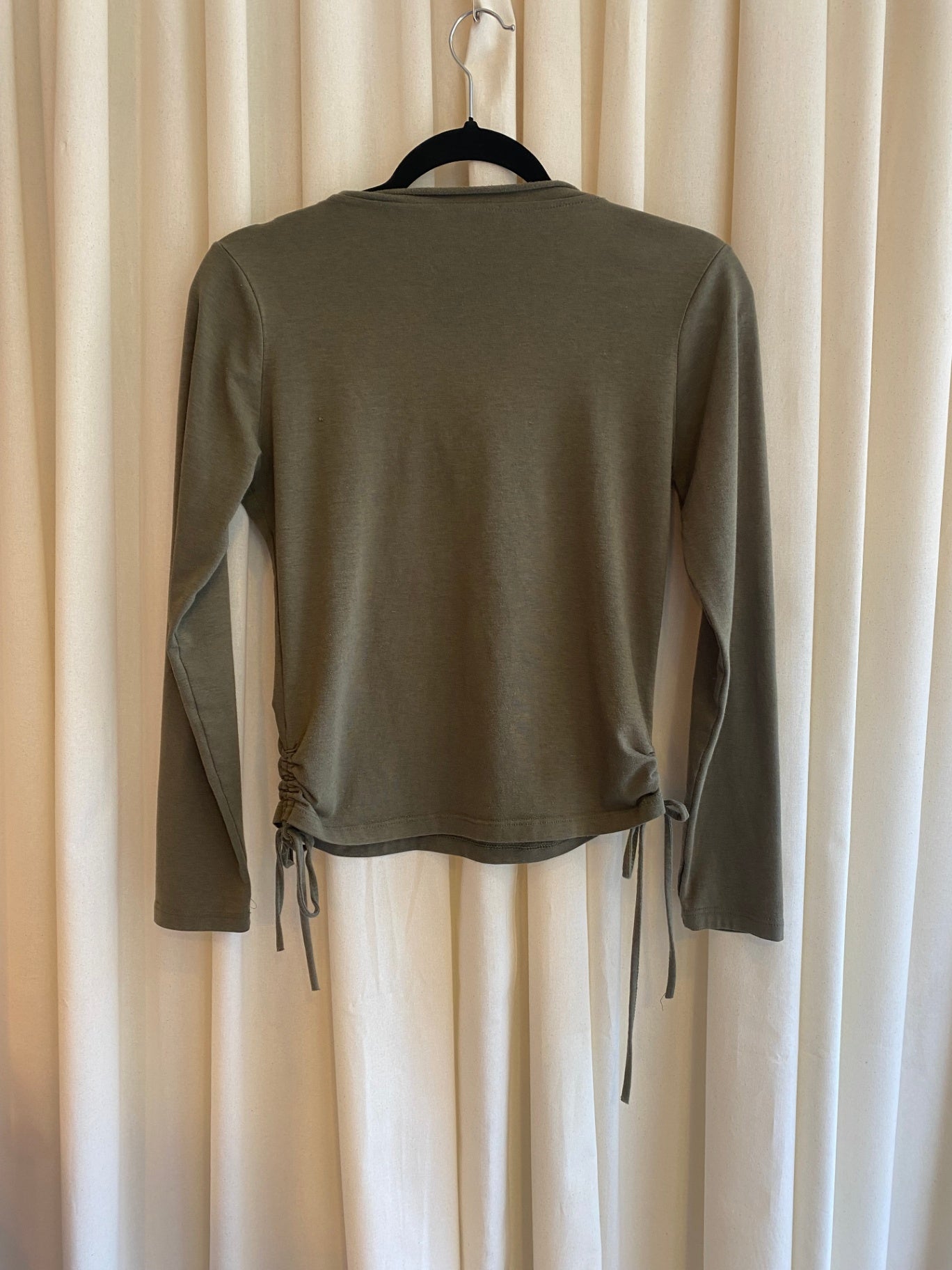 D&G Langarmshirt S Olivegrün