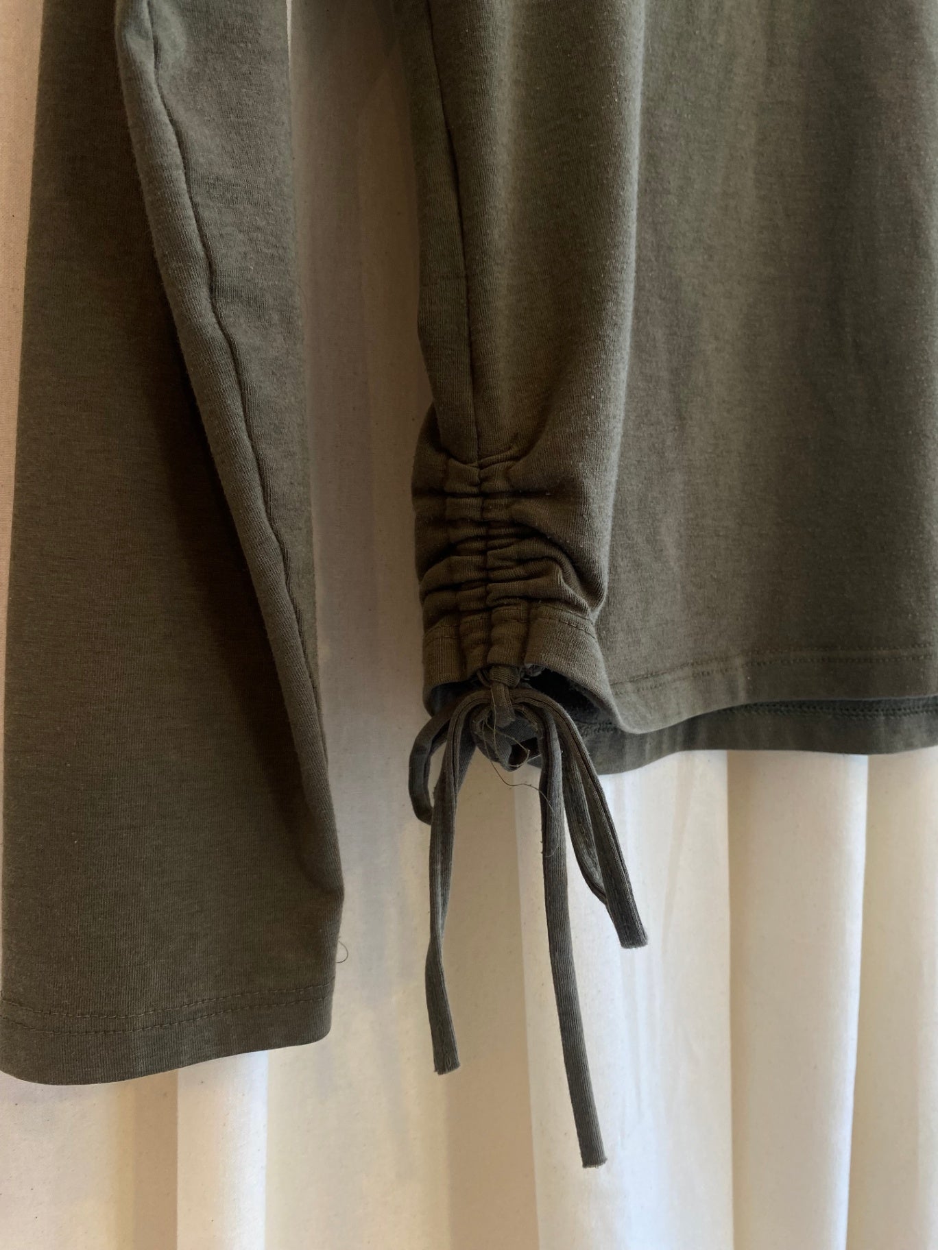 D&G Langarmshirt S Olivegrün