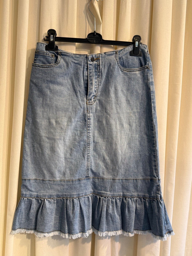 Midi- Denimrock XS 