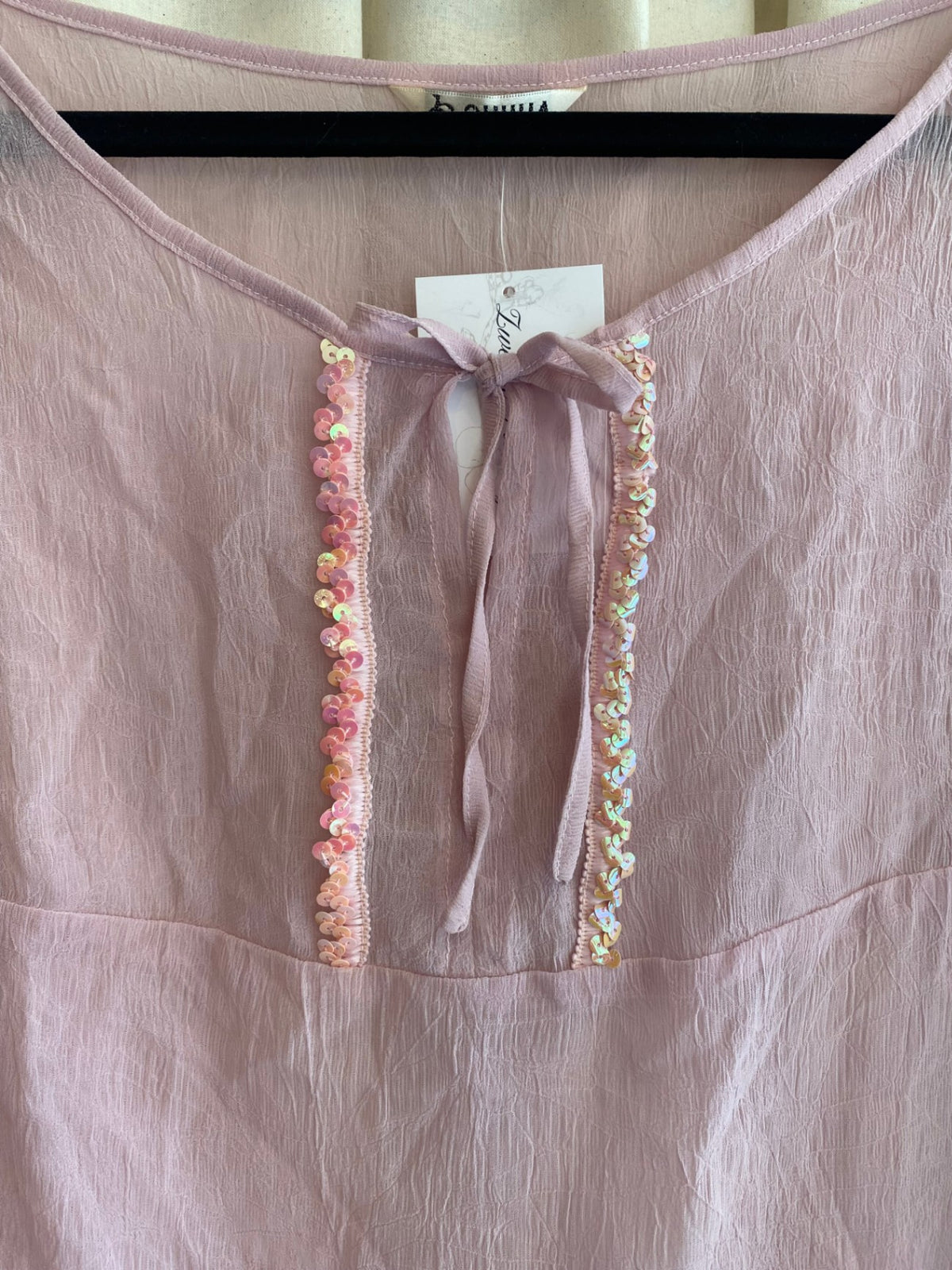 Bluse L Rosa
