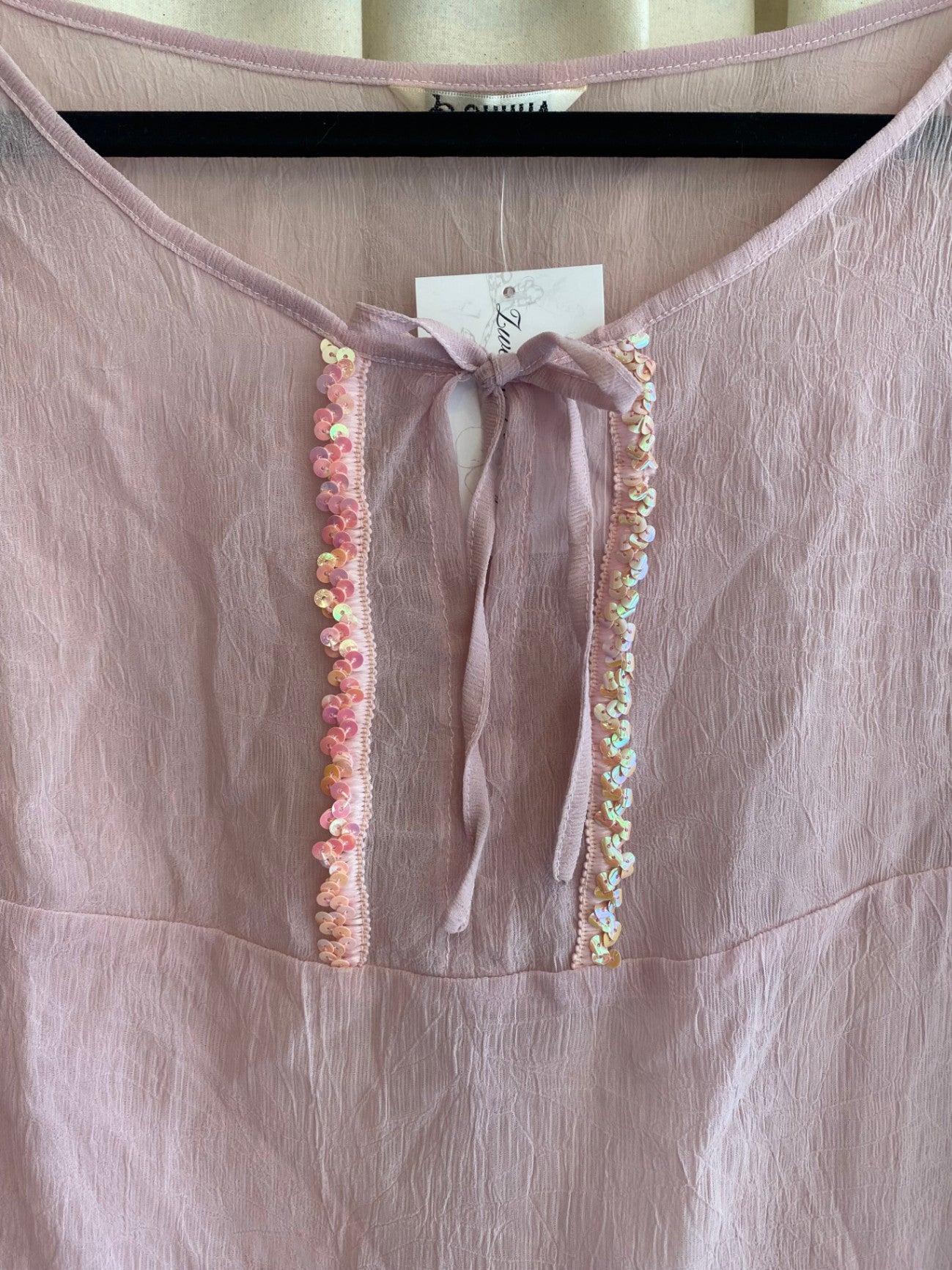 Bluse L Rosa