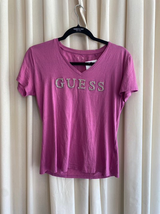 Guess Tshirt L Pink