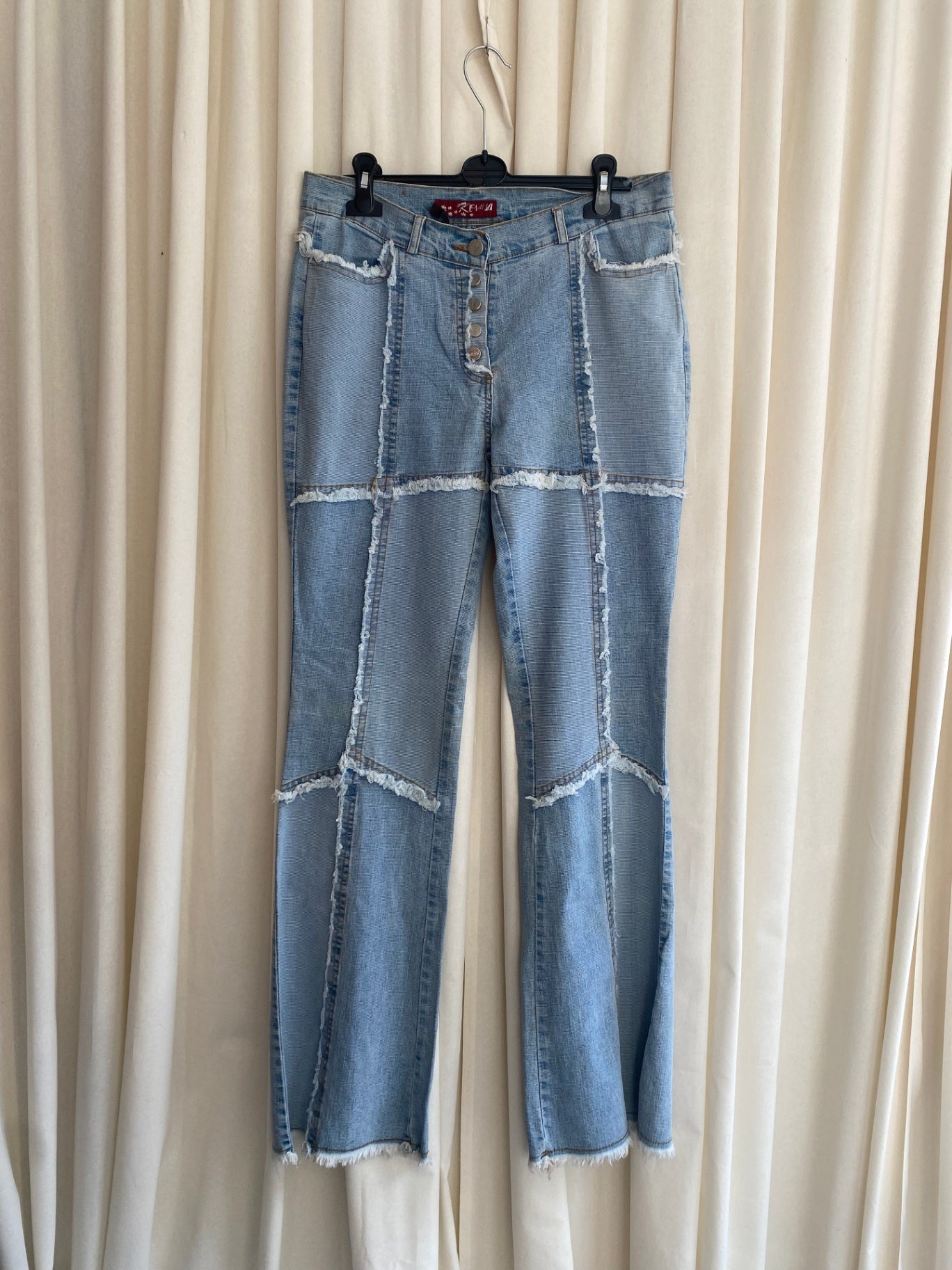 Bootcut Jeans L Patchwork