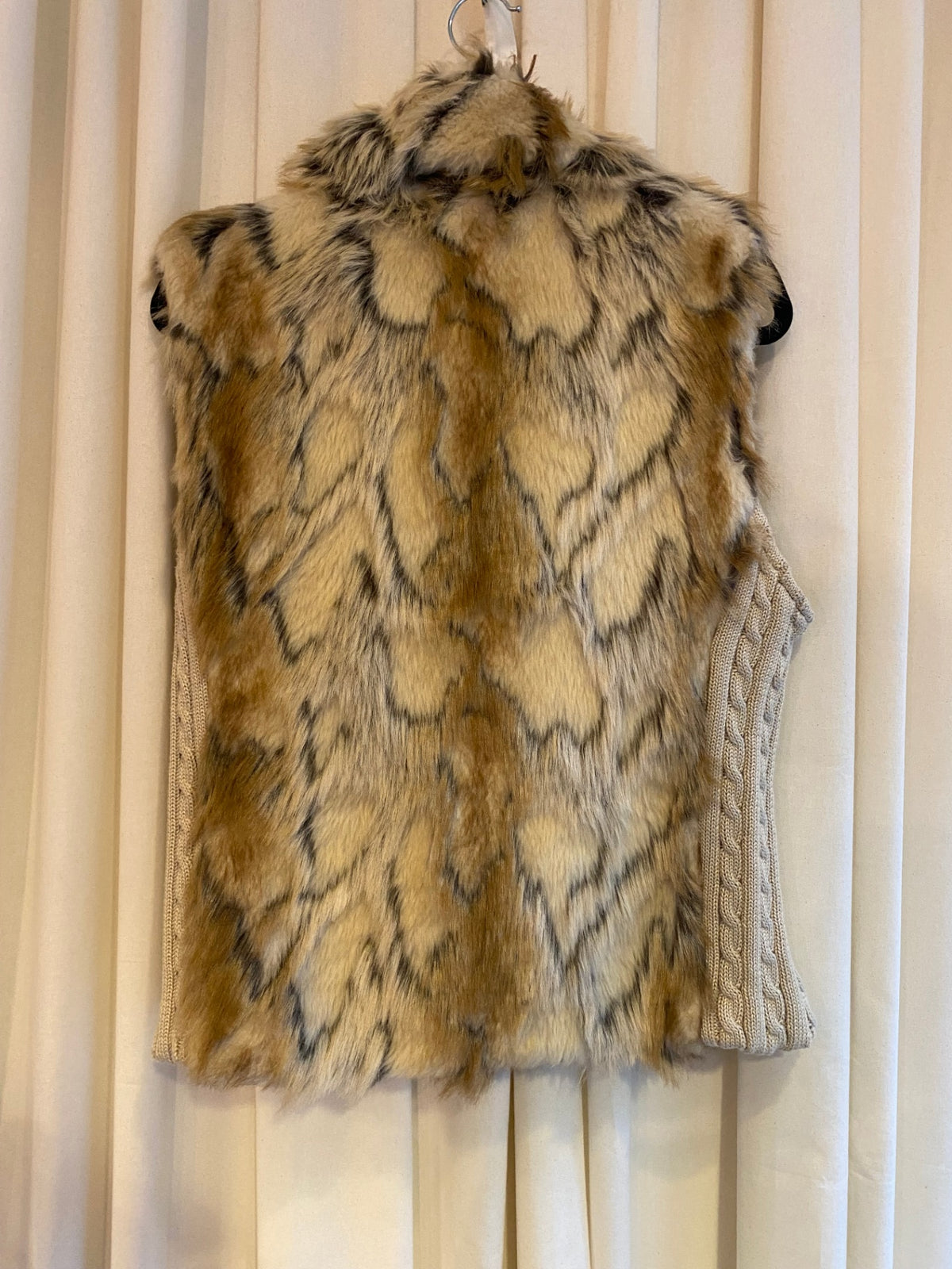 Weste XL Mehrfarbig (beige, braun, schwarz)