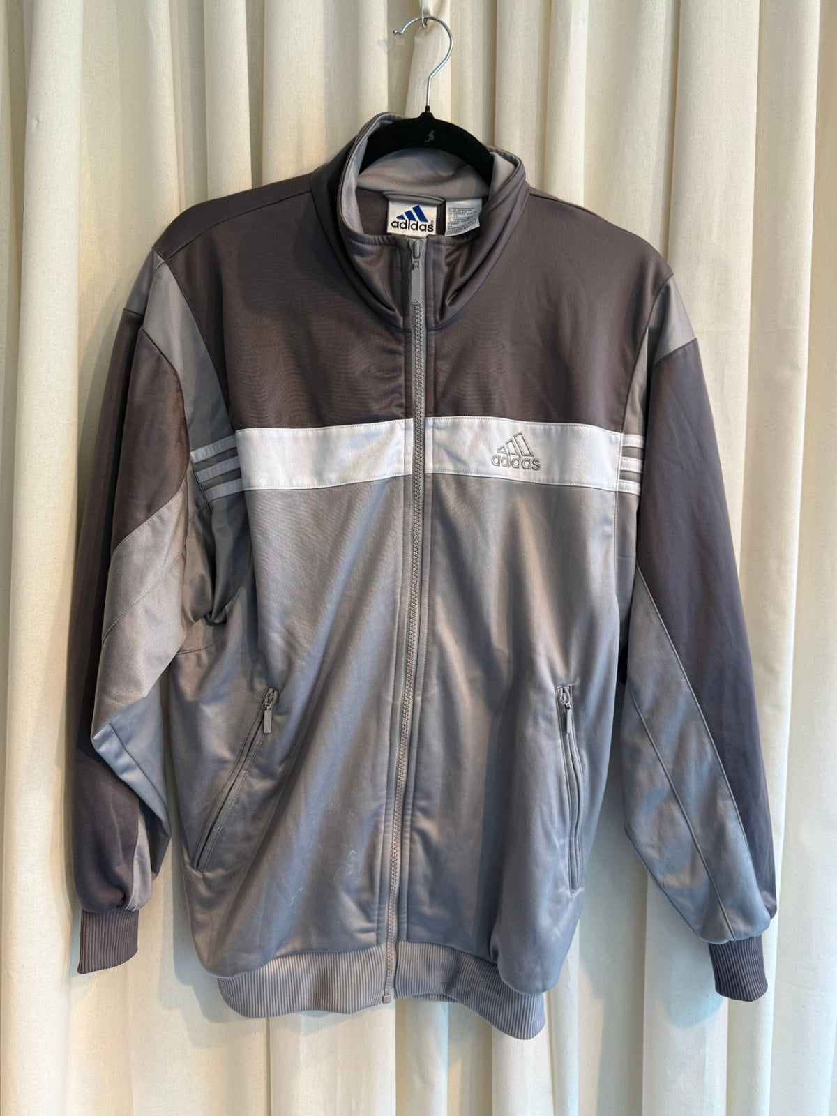 Adidas Jacke S Grau