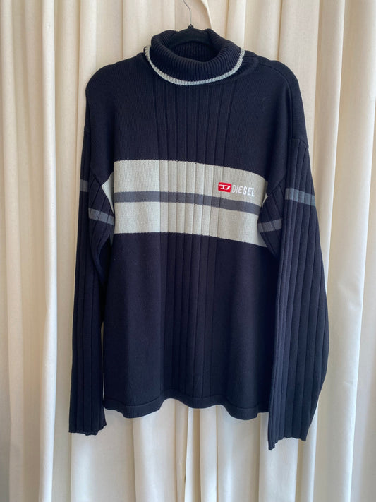DIESEL Pullover XXL Marineblau