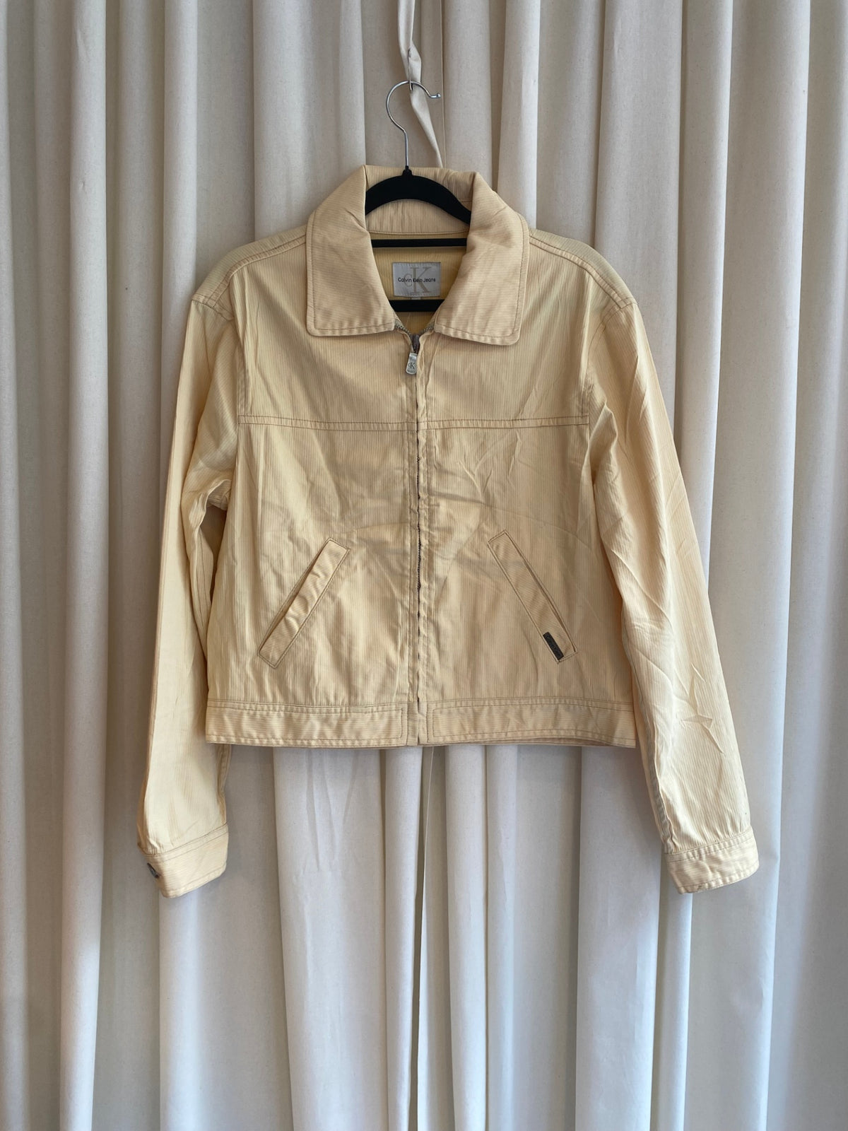 Calvin Klein Jacke M Gelb