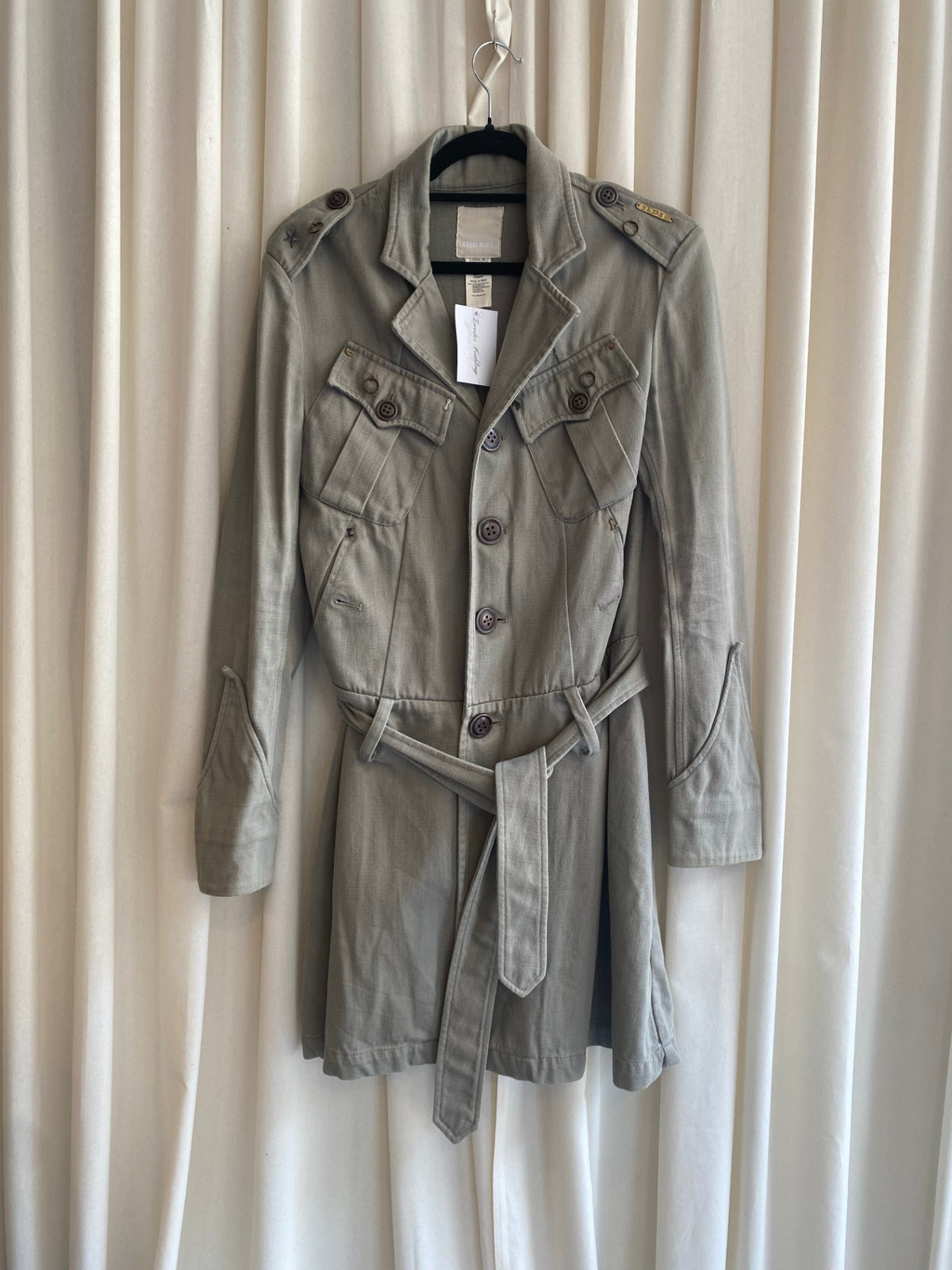Diesel Mantel M Beige