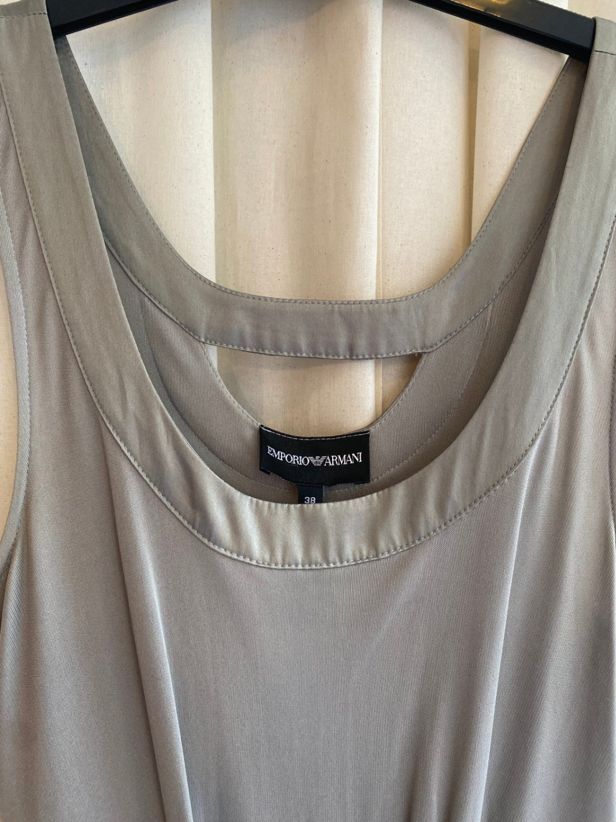 Emporio Armani Kleid M Silber