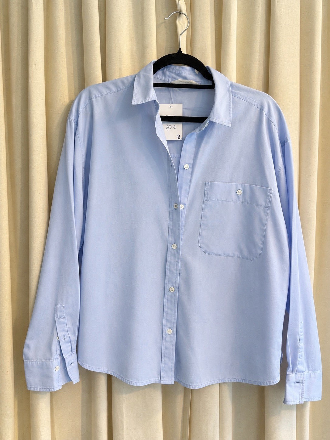 Hemd 38 Hellblau