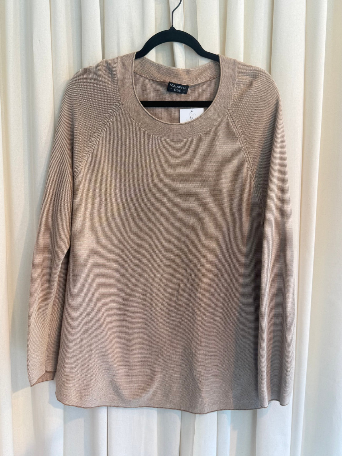 Via Appia Due Pullover Nicht sichtbar Beige