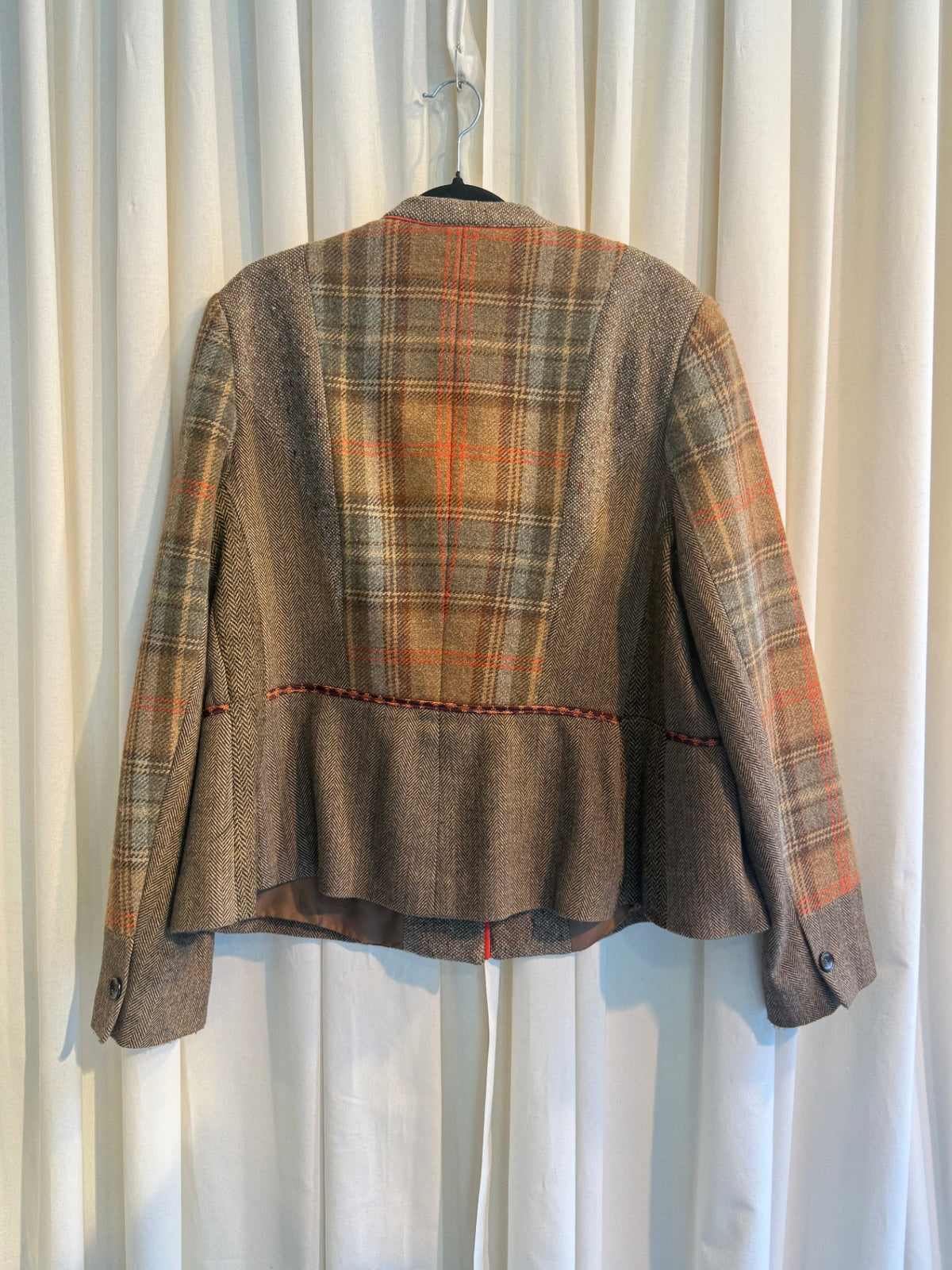 BOGNER Blazer XXL Mehrfarbig (Braun, Orange, Schwarz)