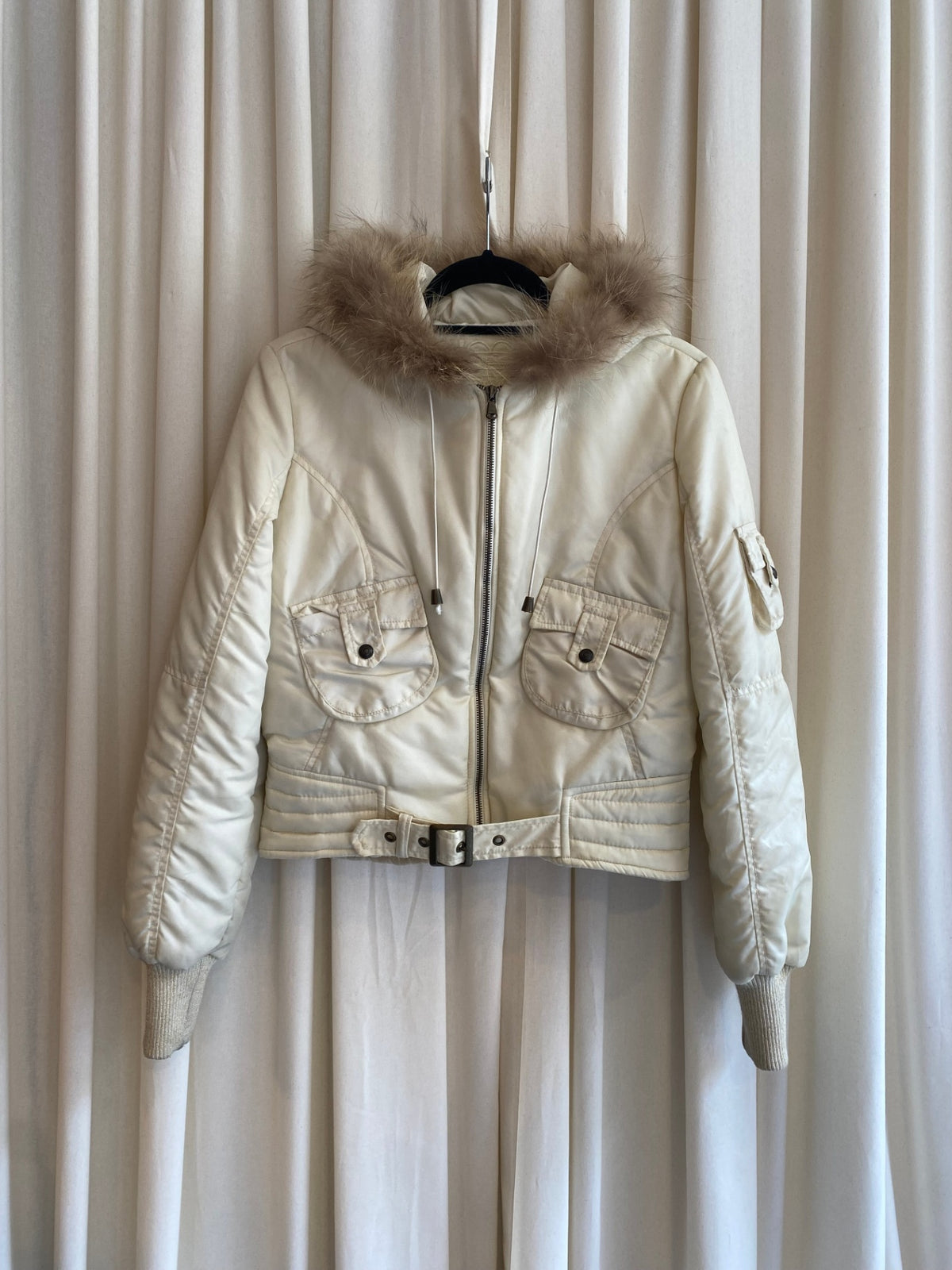 Jacke M Cremeweiß
