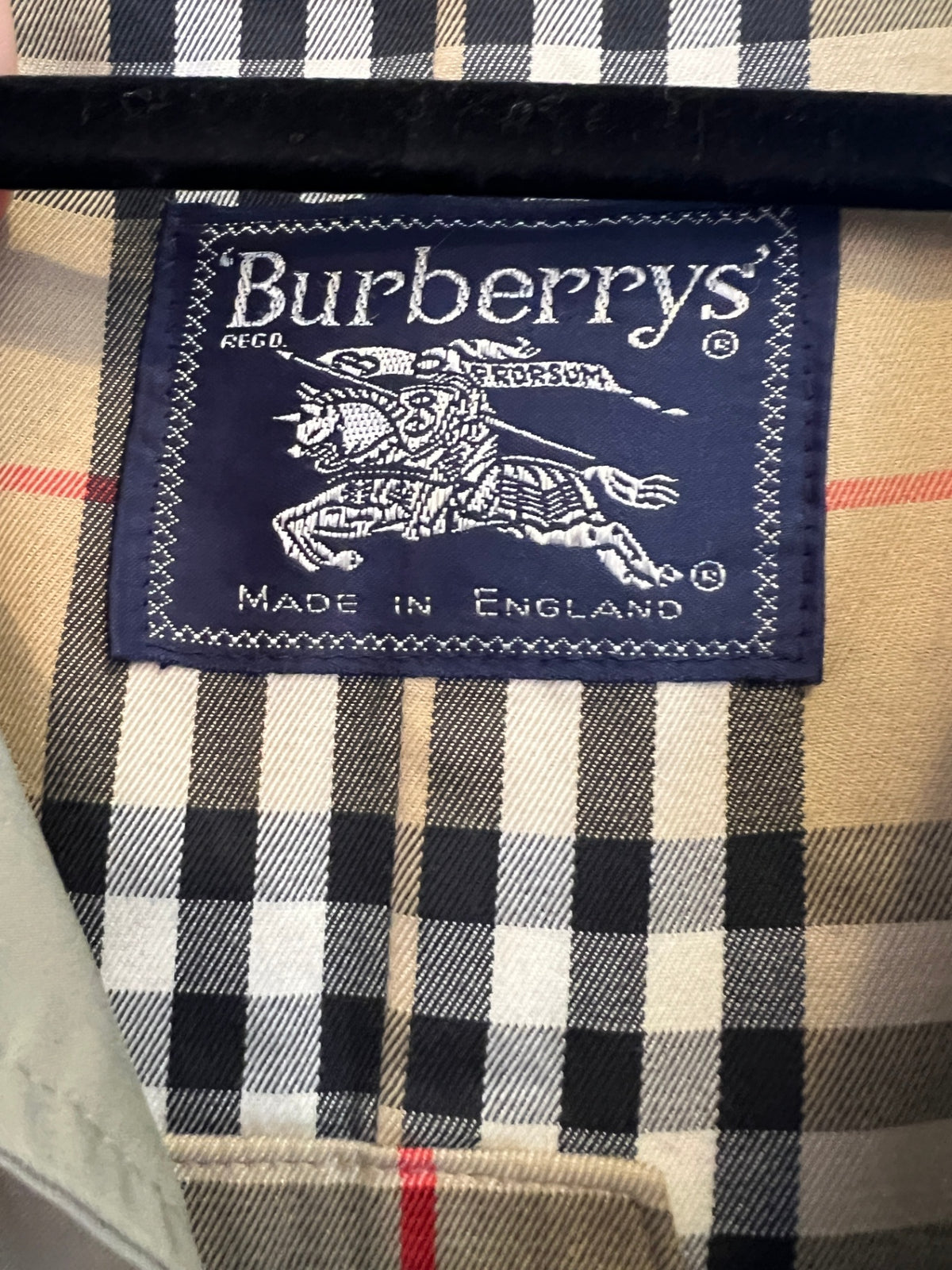 Burberrys Mantel mit Kaputze M Beige/Kaki