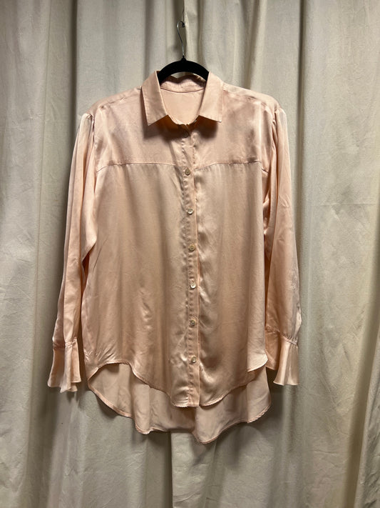 Maßgeschneiderte Bluse XL Lachs