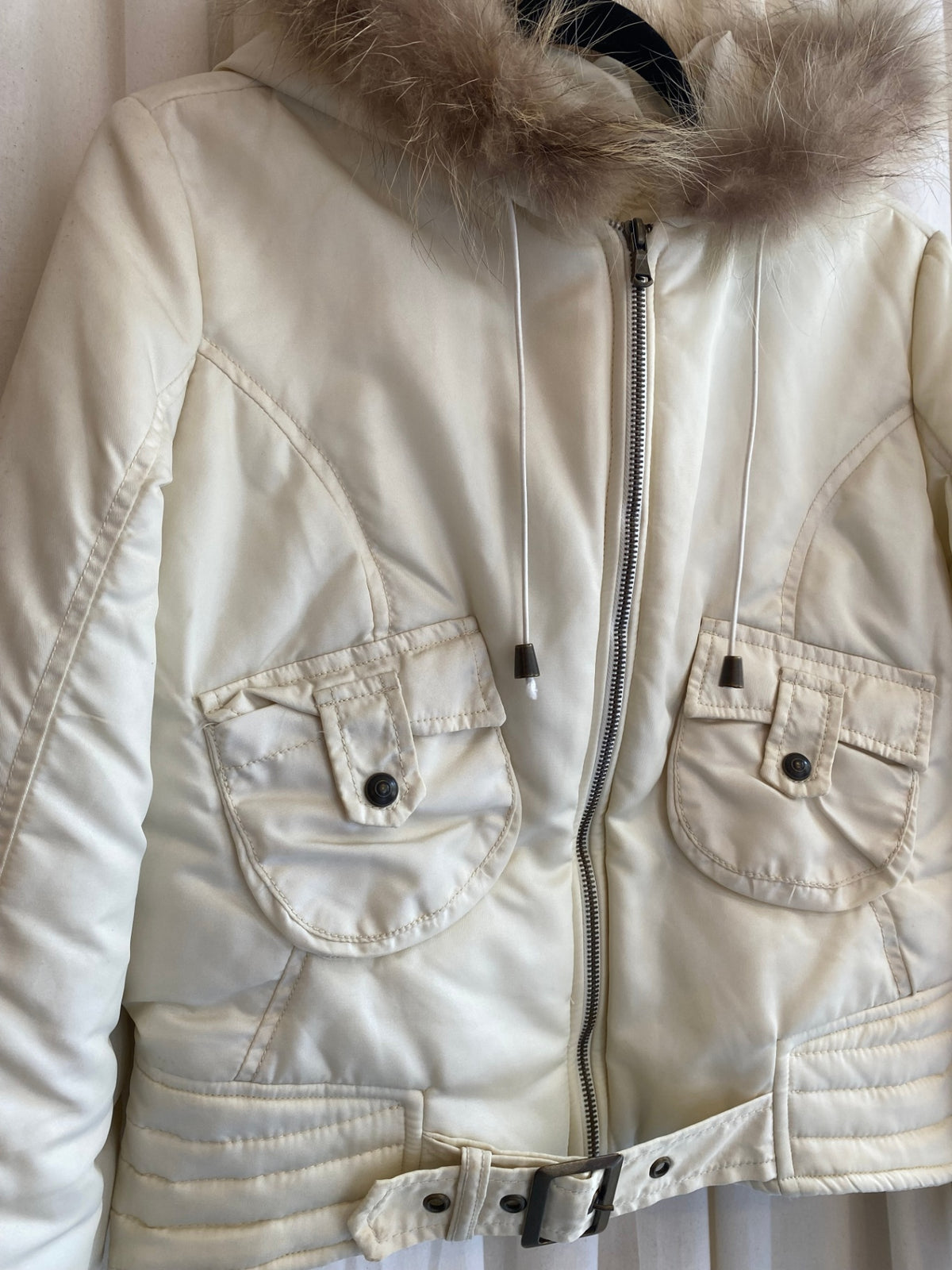 Jacke M Cremeweiß