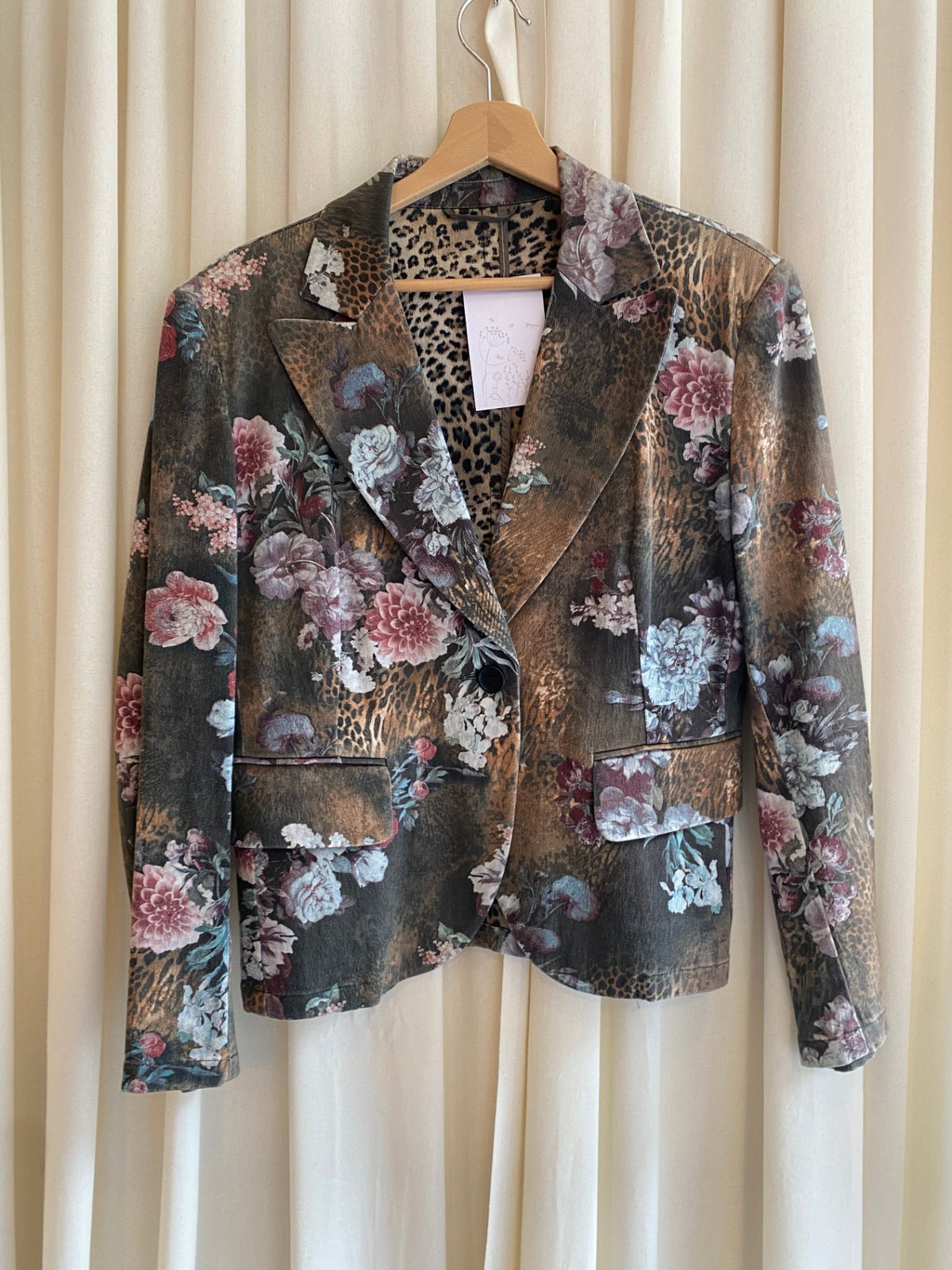 Blazer M Bunt gemustert