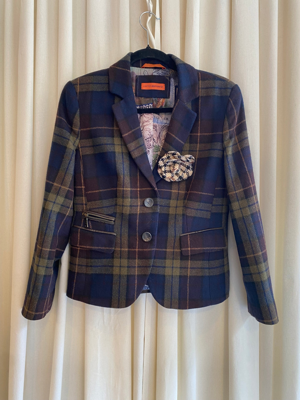 Blazer L Kariert
