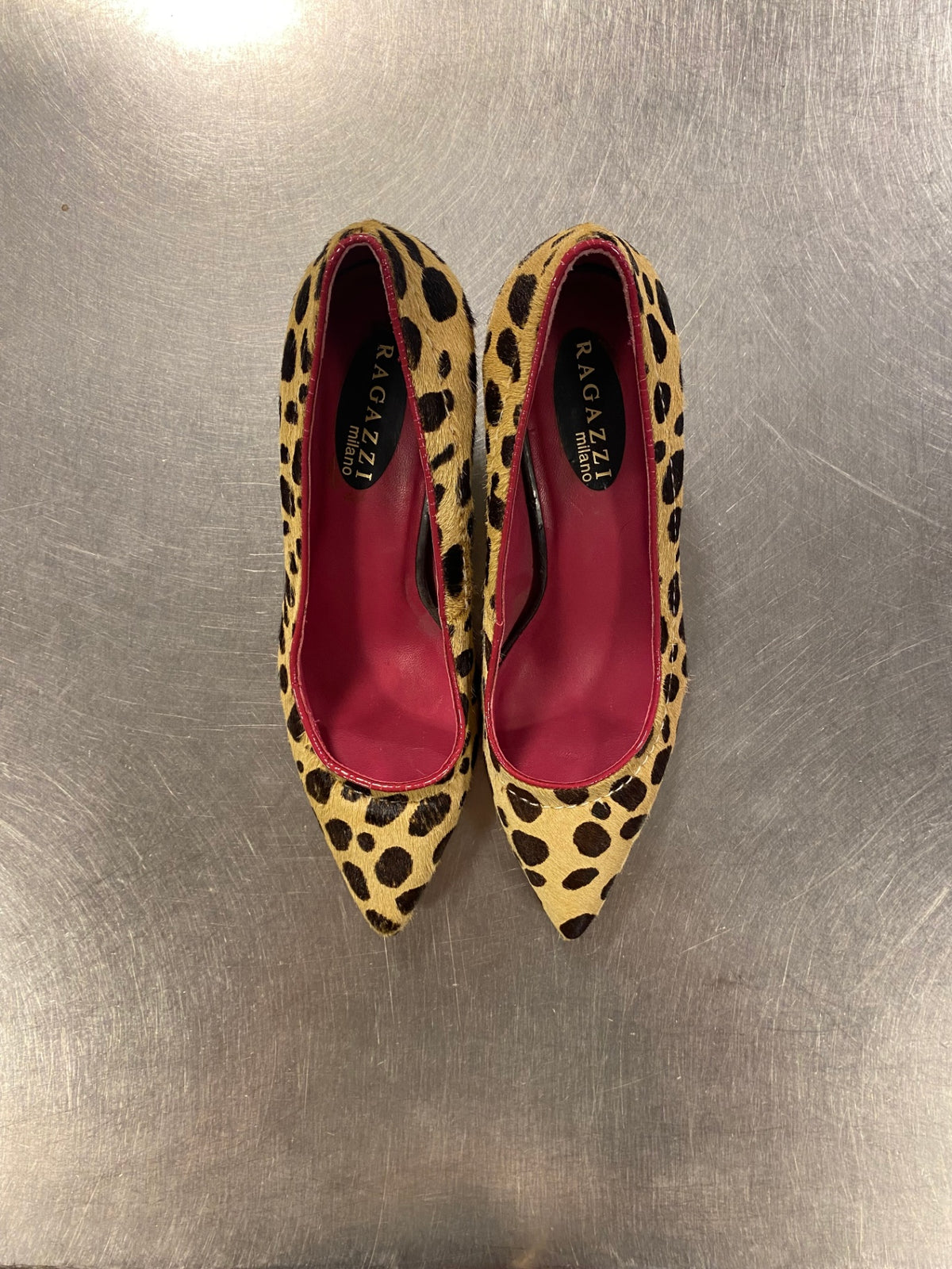 Pumps 39 Leopardenfell