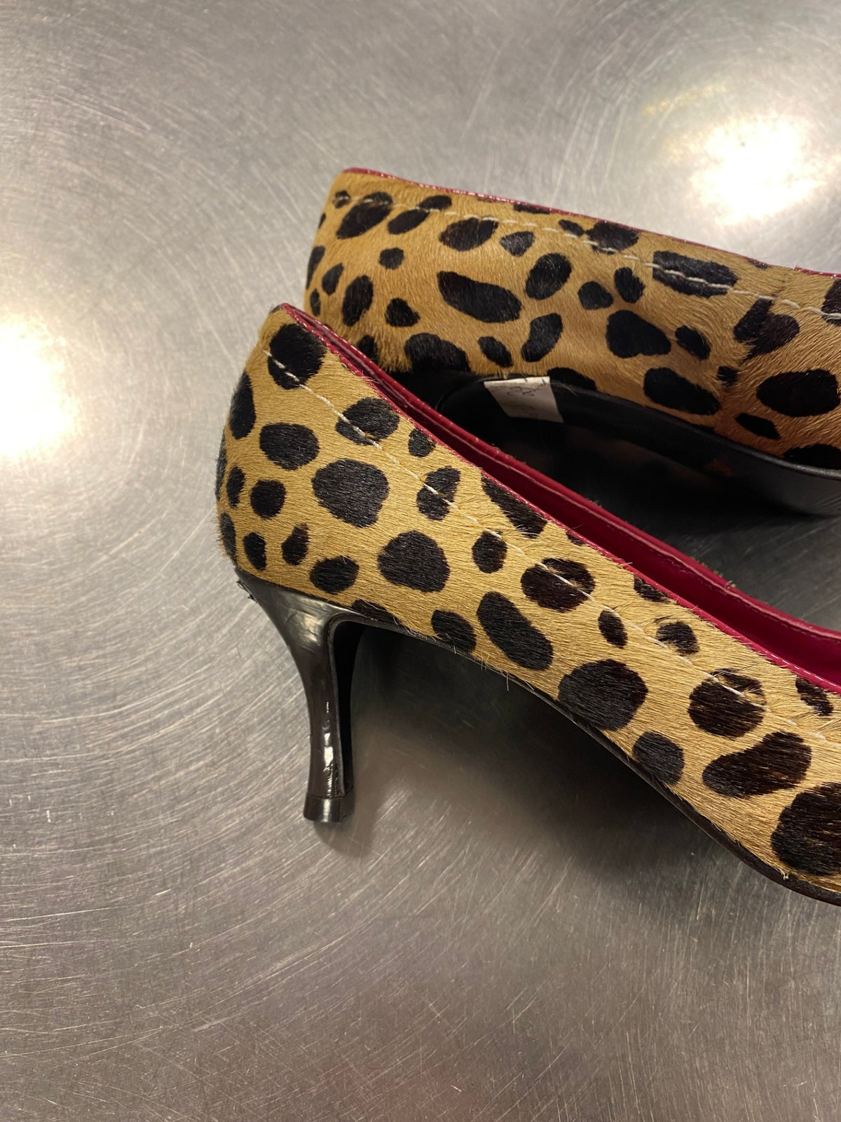 Pumps 39 Leopardenfell