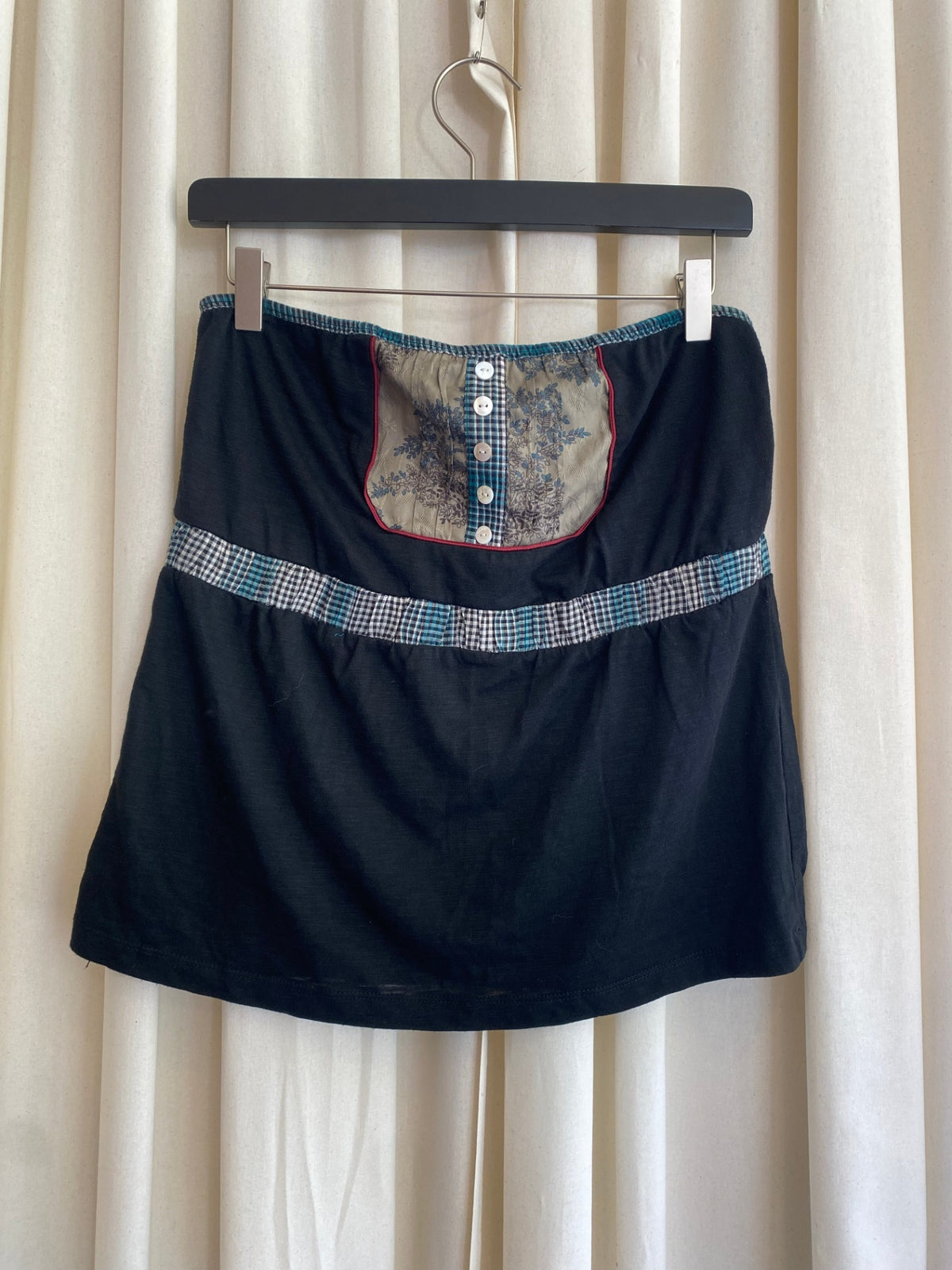 Top S Schwarz, Khaki, Blau