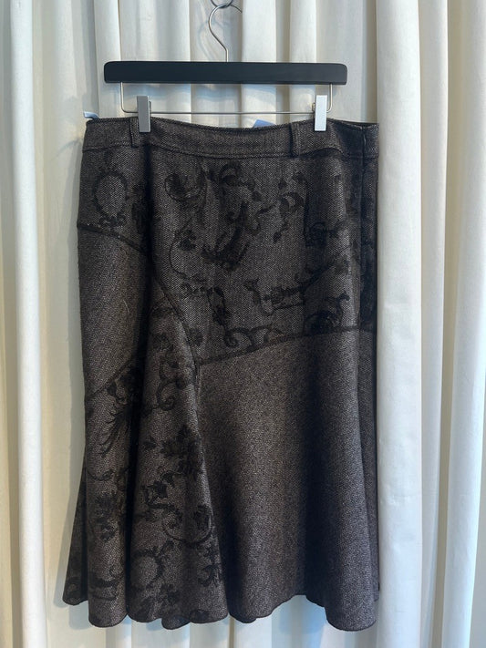 Unbekannt Hose L Braun und Schwarz