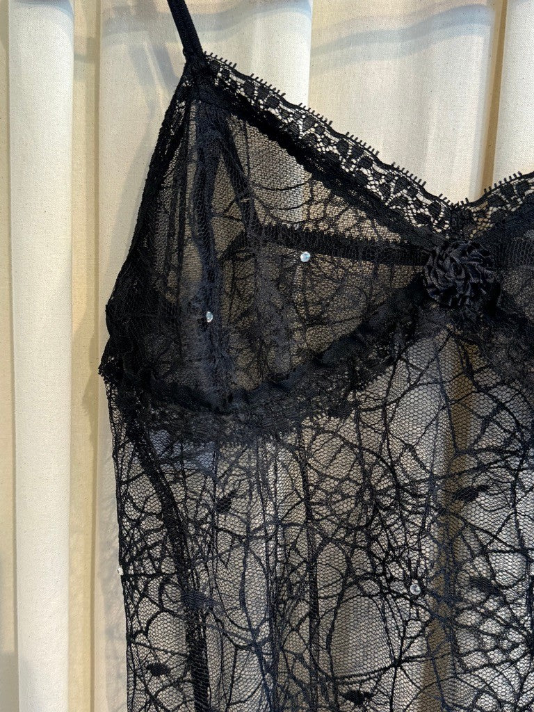 Ärmelloses Oberteil M Schwarz