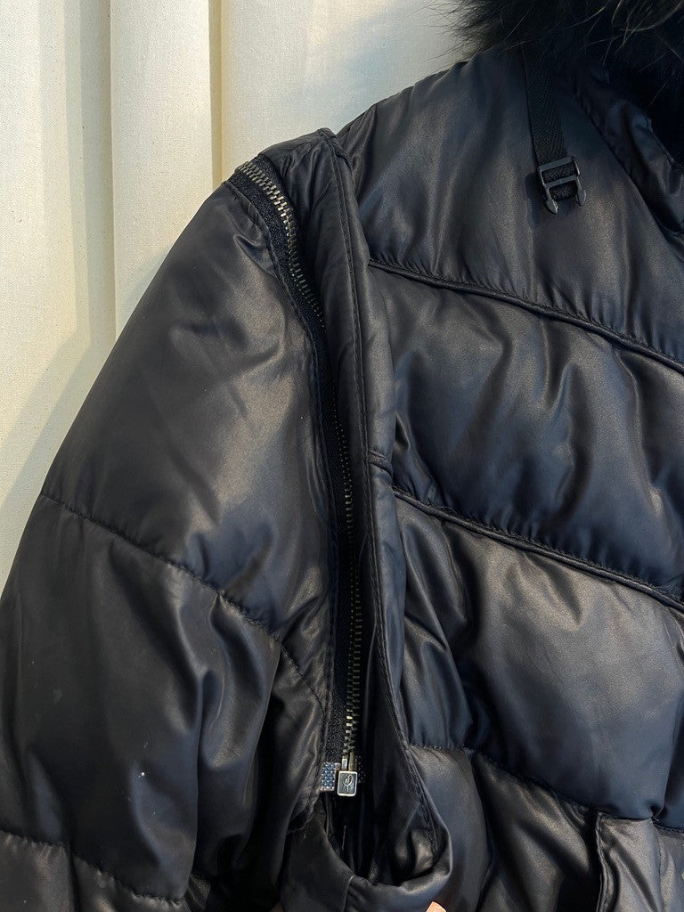 Jacke L Schwarz