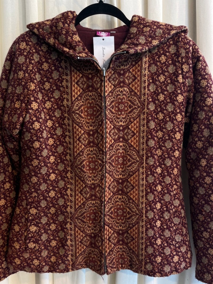 Wendejacke aus Mischwolle