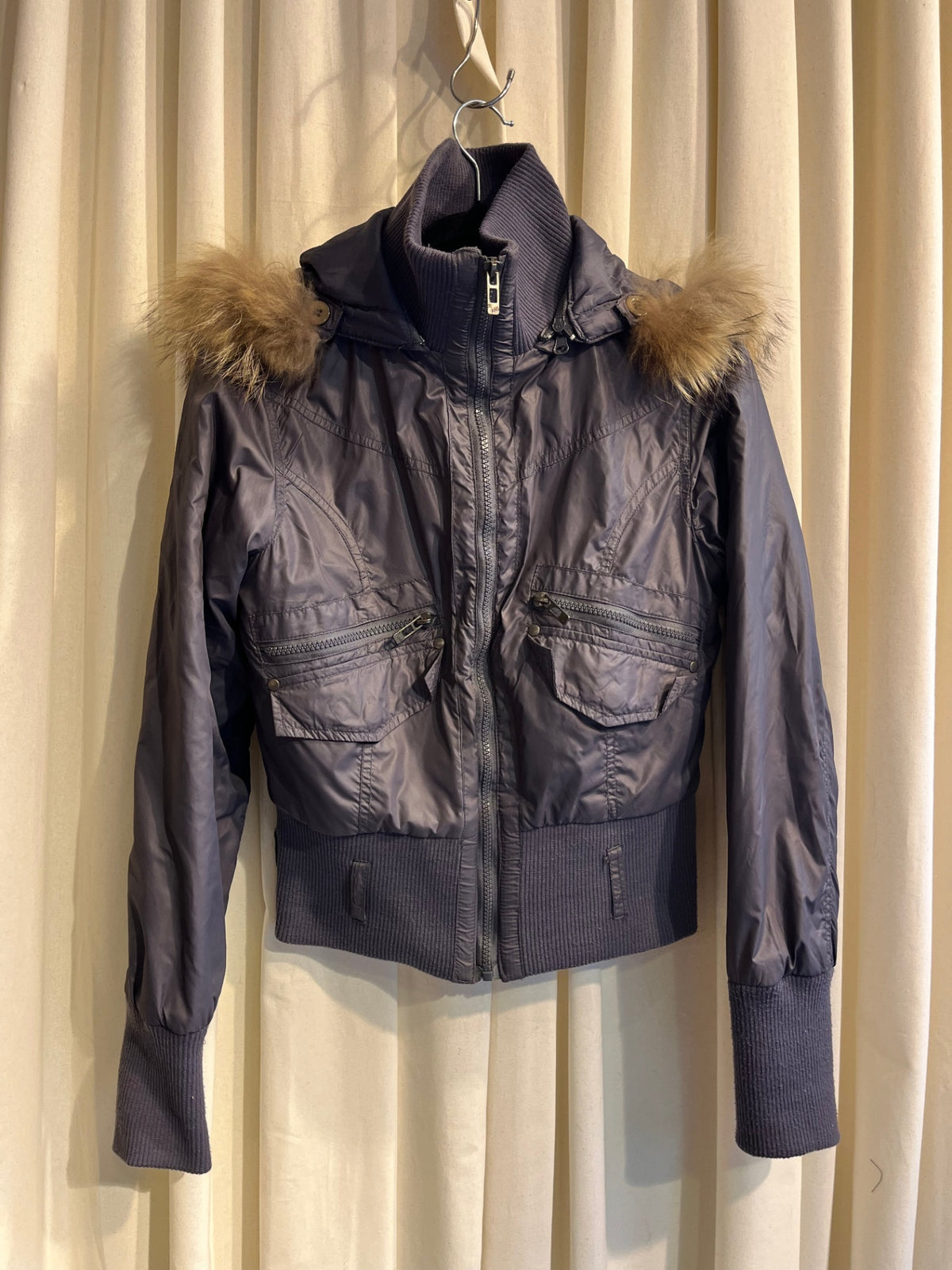 Jacke XS Dunkelgrau