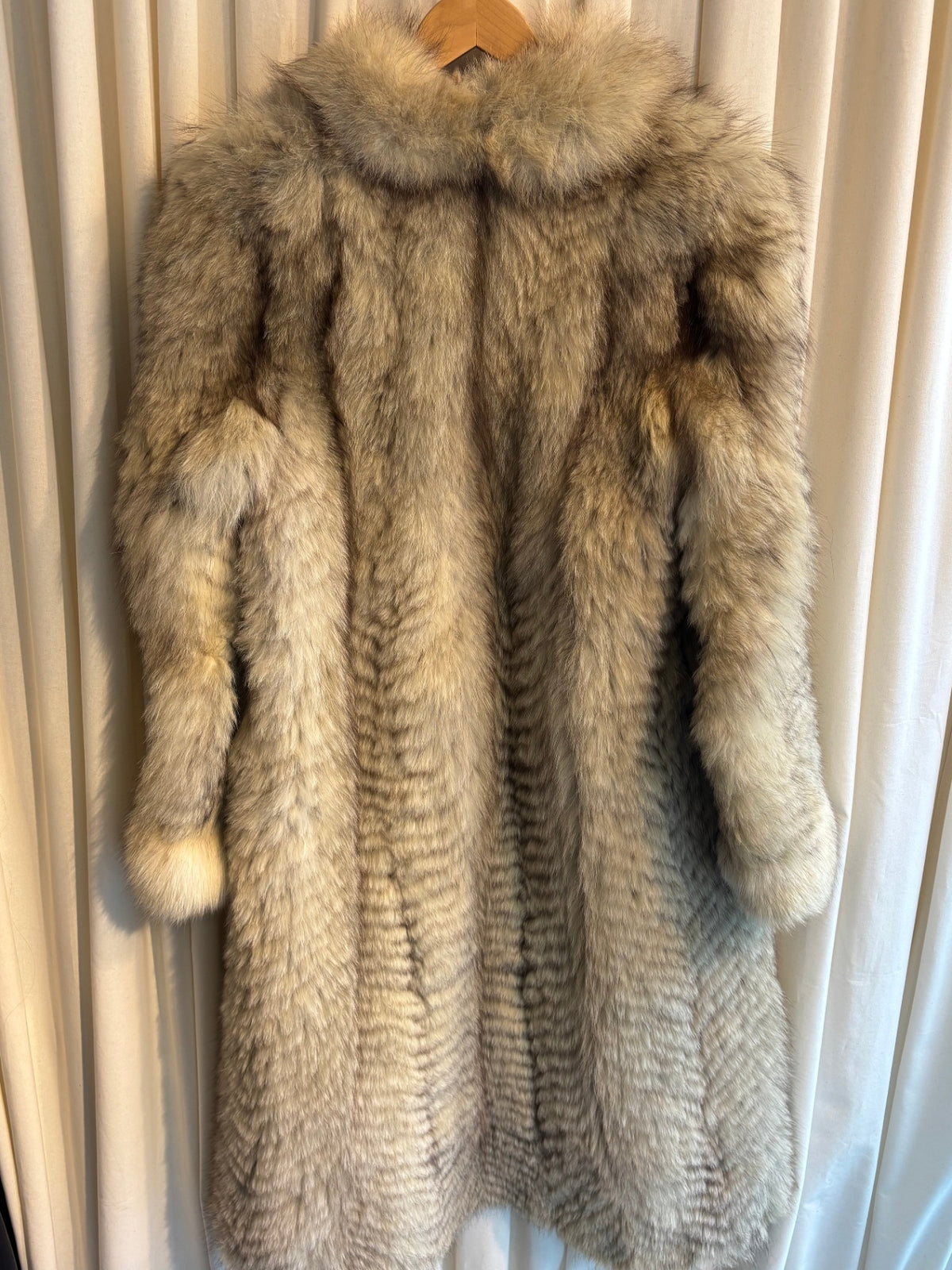 Mantel S Mehrfarbig Beige und Braun