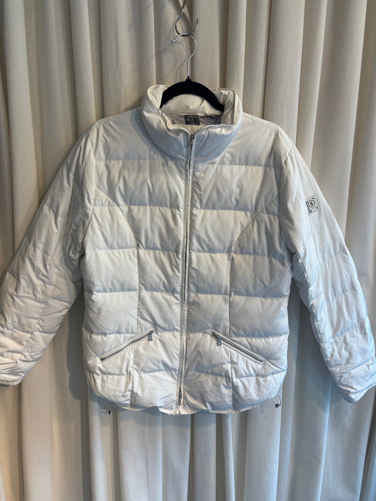 Jacke L Weiß