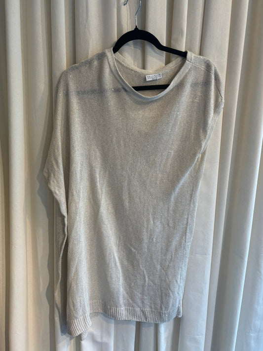 Brunello Cucinelli Ärmelloses Oberteil M Beige