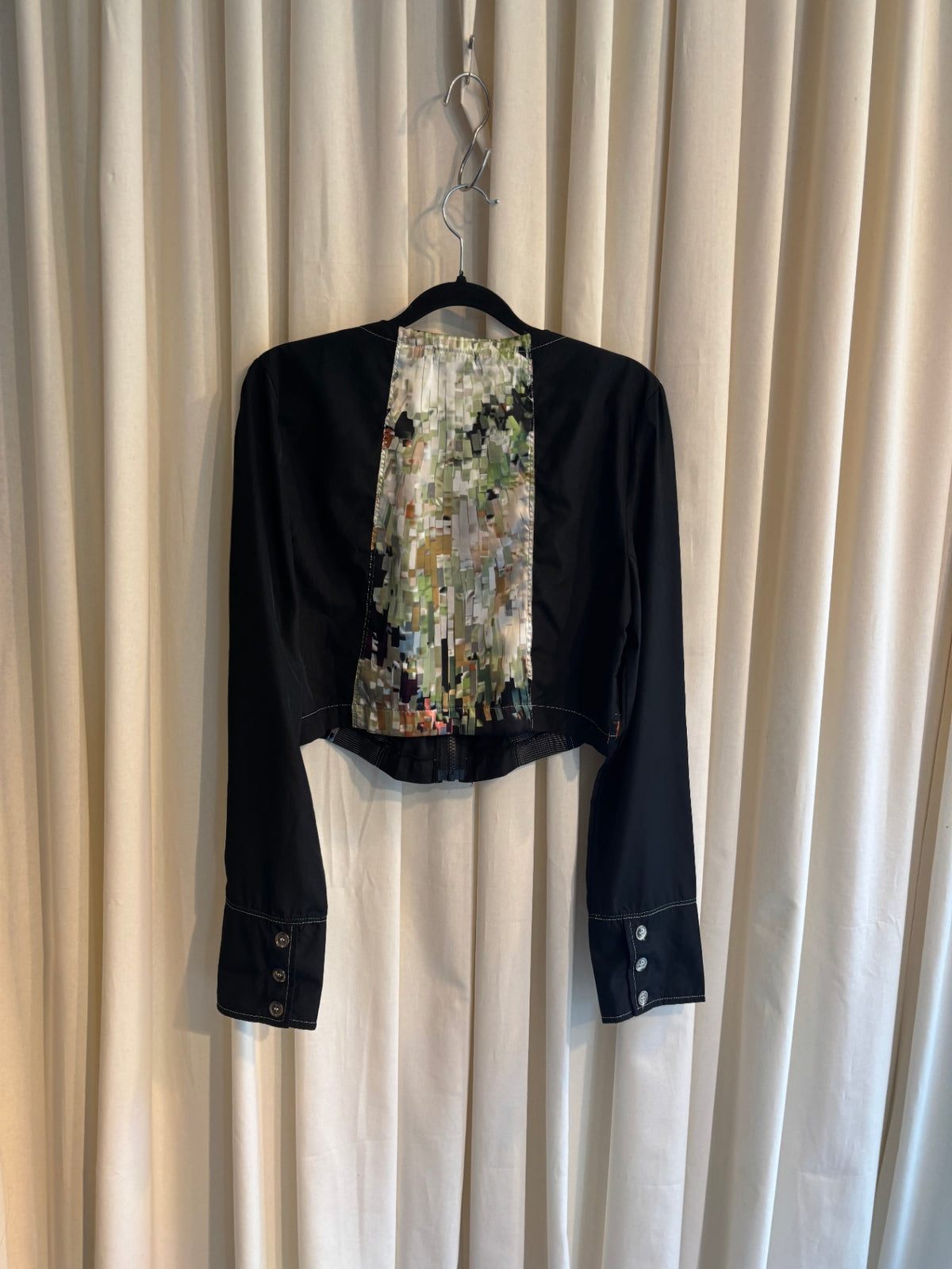 Jacke M Schwarz, Grau, Mehrfarbig