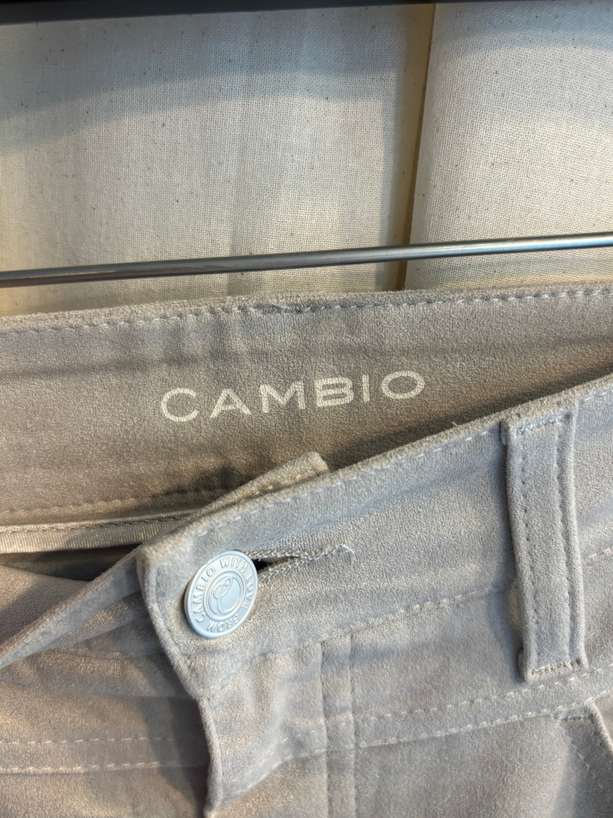 CAMBIO Jeans 40 Beige