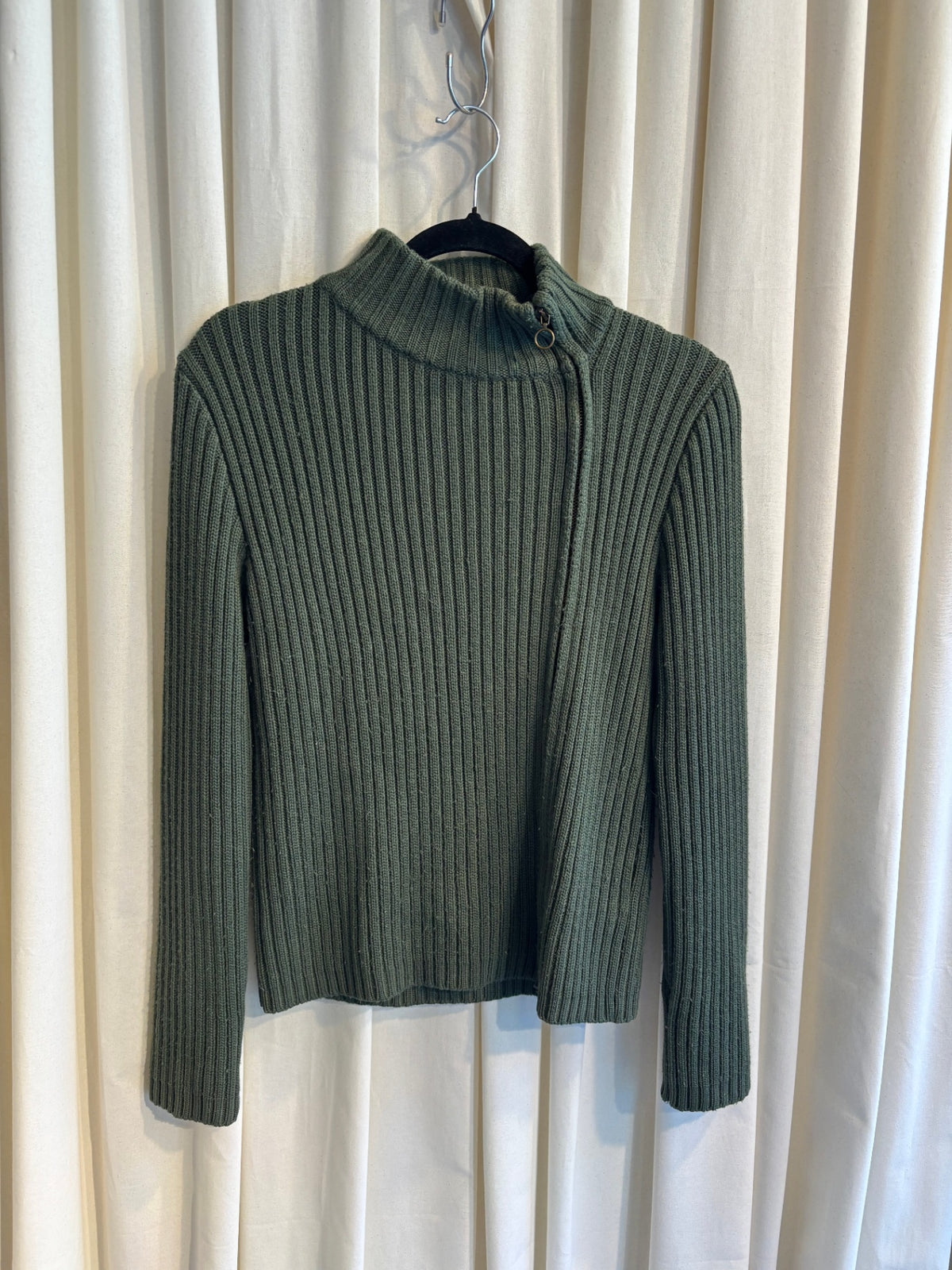 Zipper M Grün