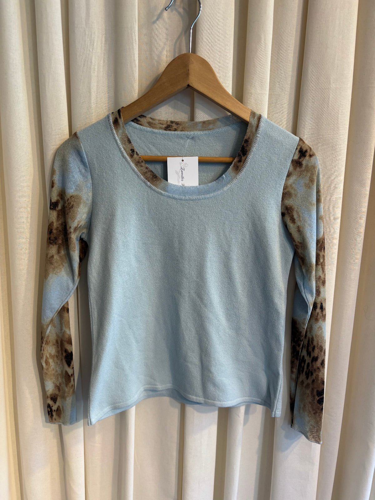Langarm S Hellblau
