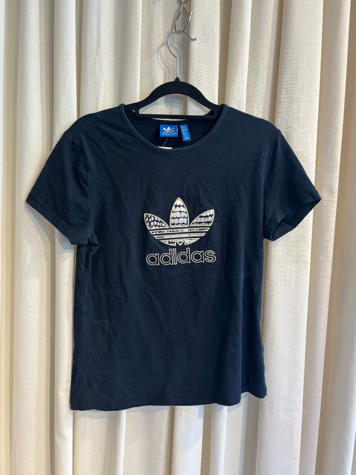 Adidas T-Shirt L Schwarz