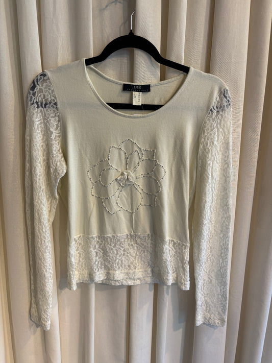 Langarm S Off-White