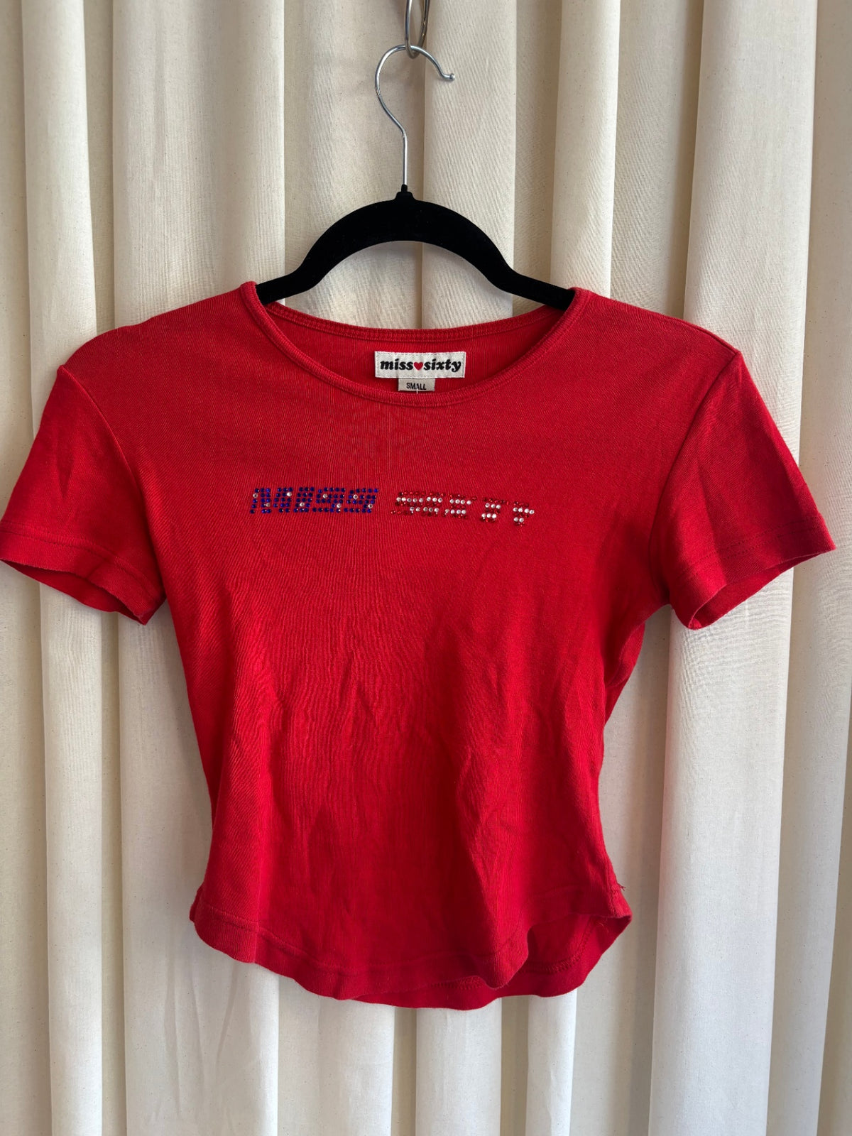Miss sixty T-Shirt S Rot