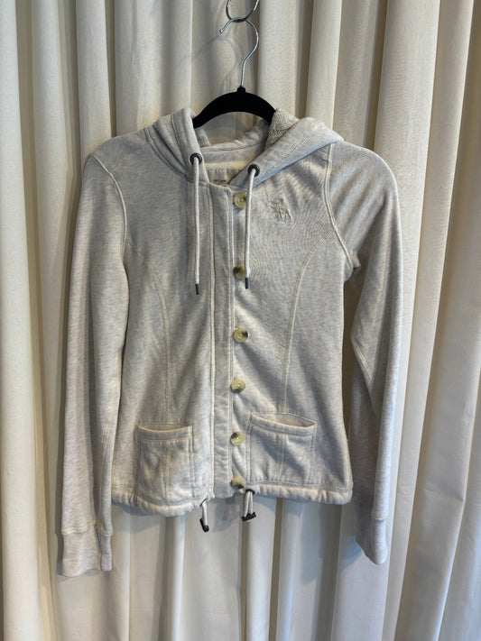 Abercrombie & Fitch Zipper XS Hellgrau