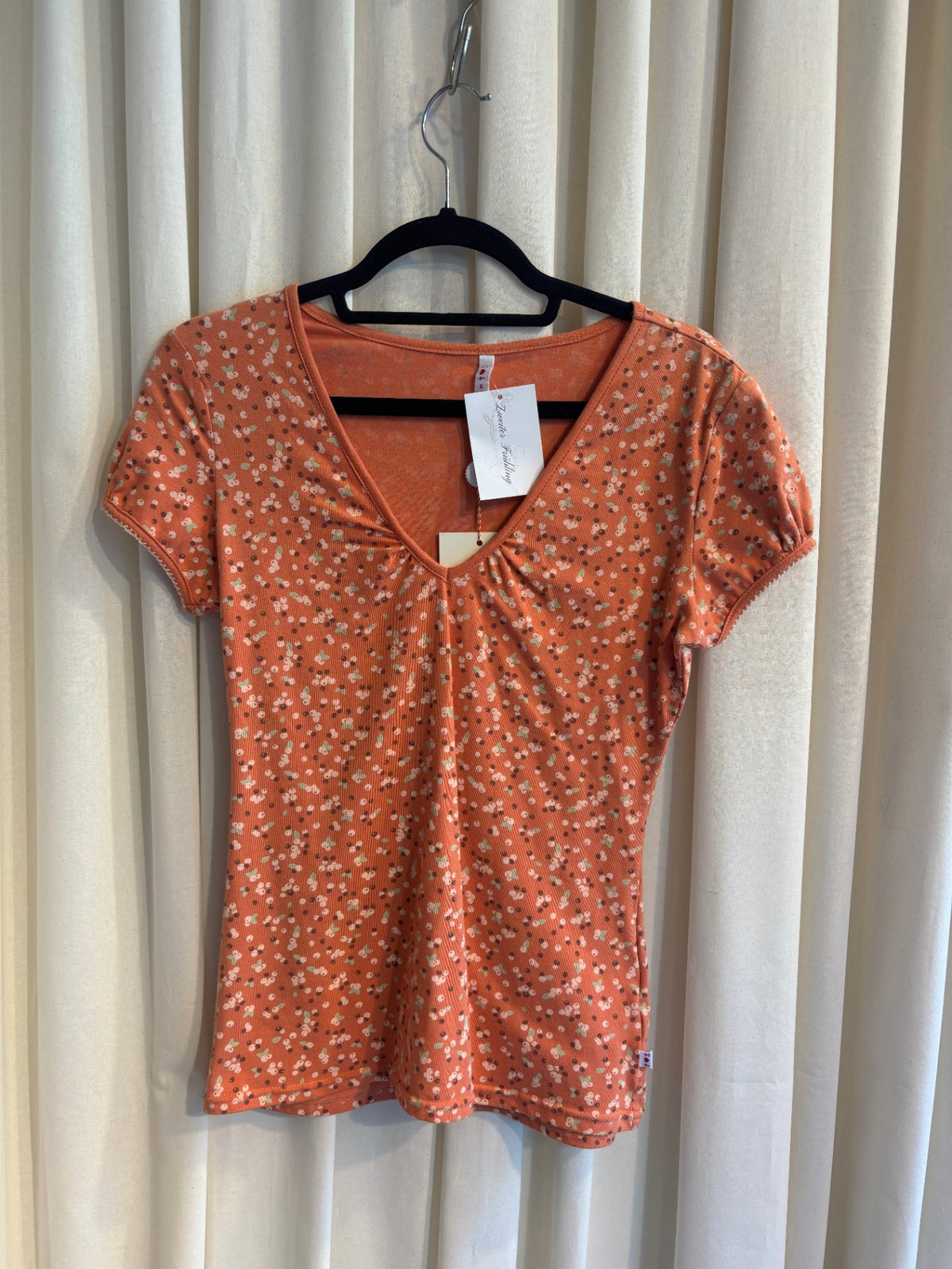 T-Shirt XS Pfirsich (Neu)