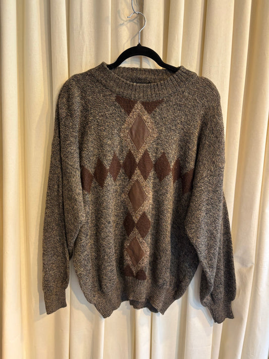 Pullover L Braun