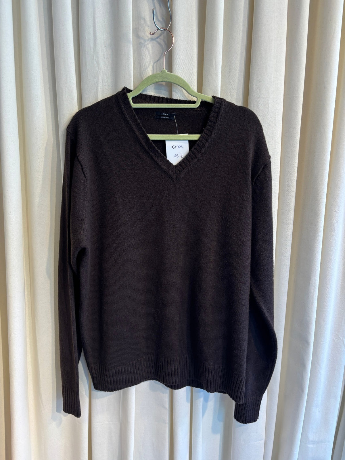 Pullover XXL Dunkelbraun
