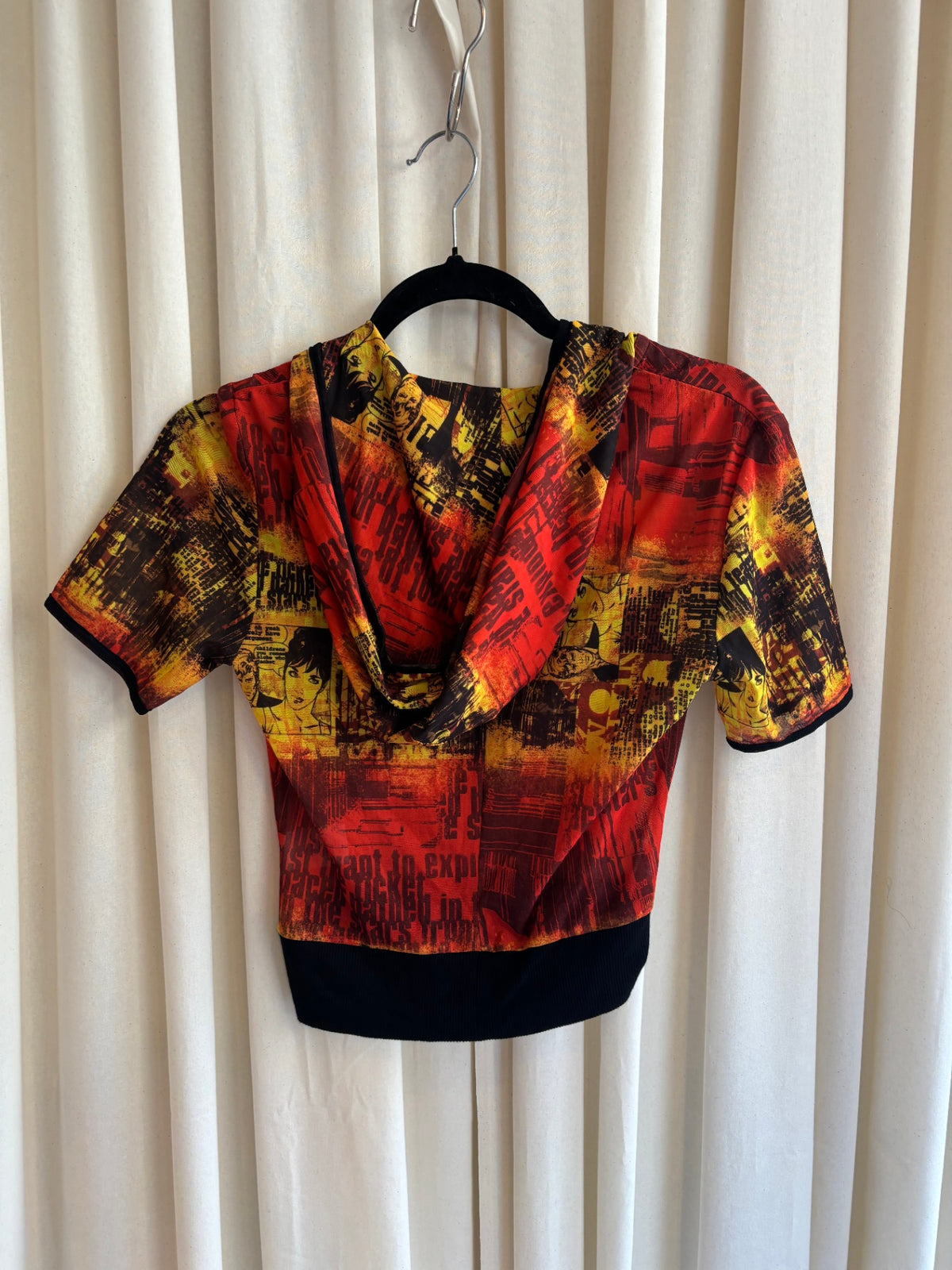 Cropped Tshirt XS Bunt (Neu)