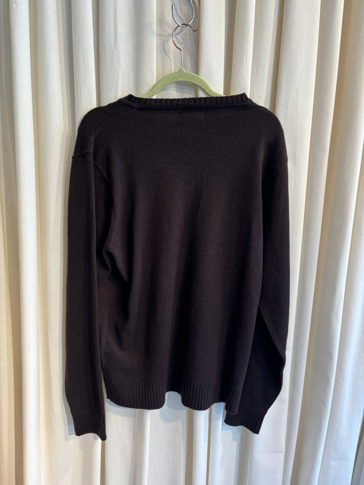 Pullover XXL Dunkelbraun